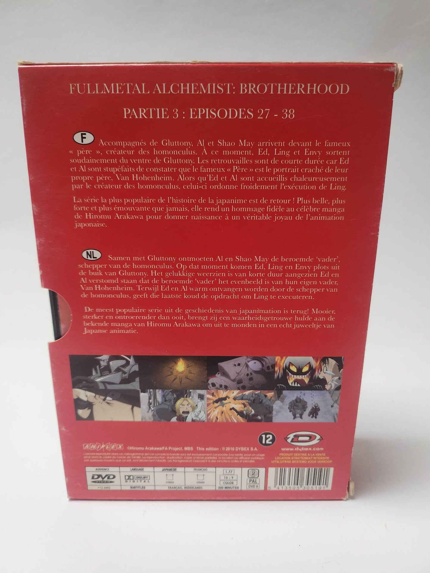 Fullmetal Alchemist Brotherhood Partie 3 Box DVD - Feniks Gameshop