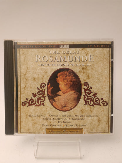 The Great Rosamunde and Other Famous Violin Music CD