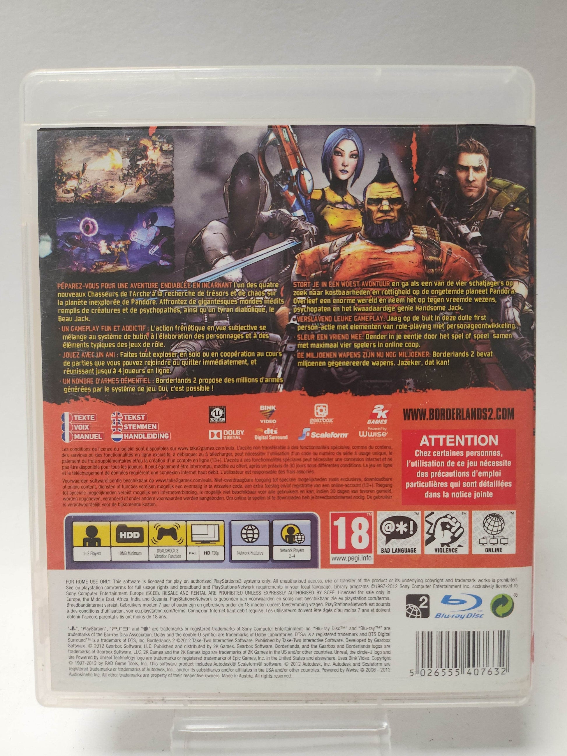 Borderlands 2 (No Book) PlayStation 3 - Feniks Gameshop