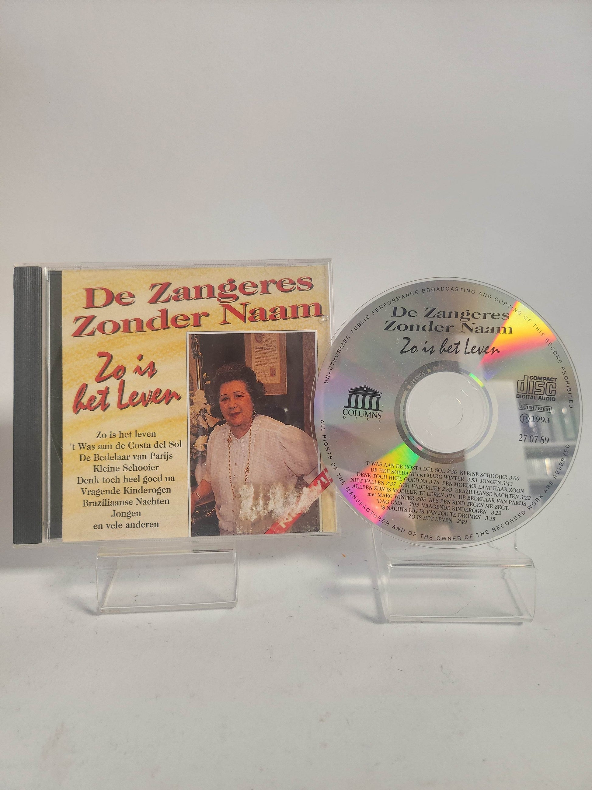 Zangeres zonder Naam: Zo is het Leven CD - Feniks Gameshop