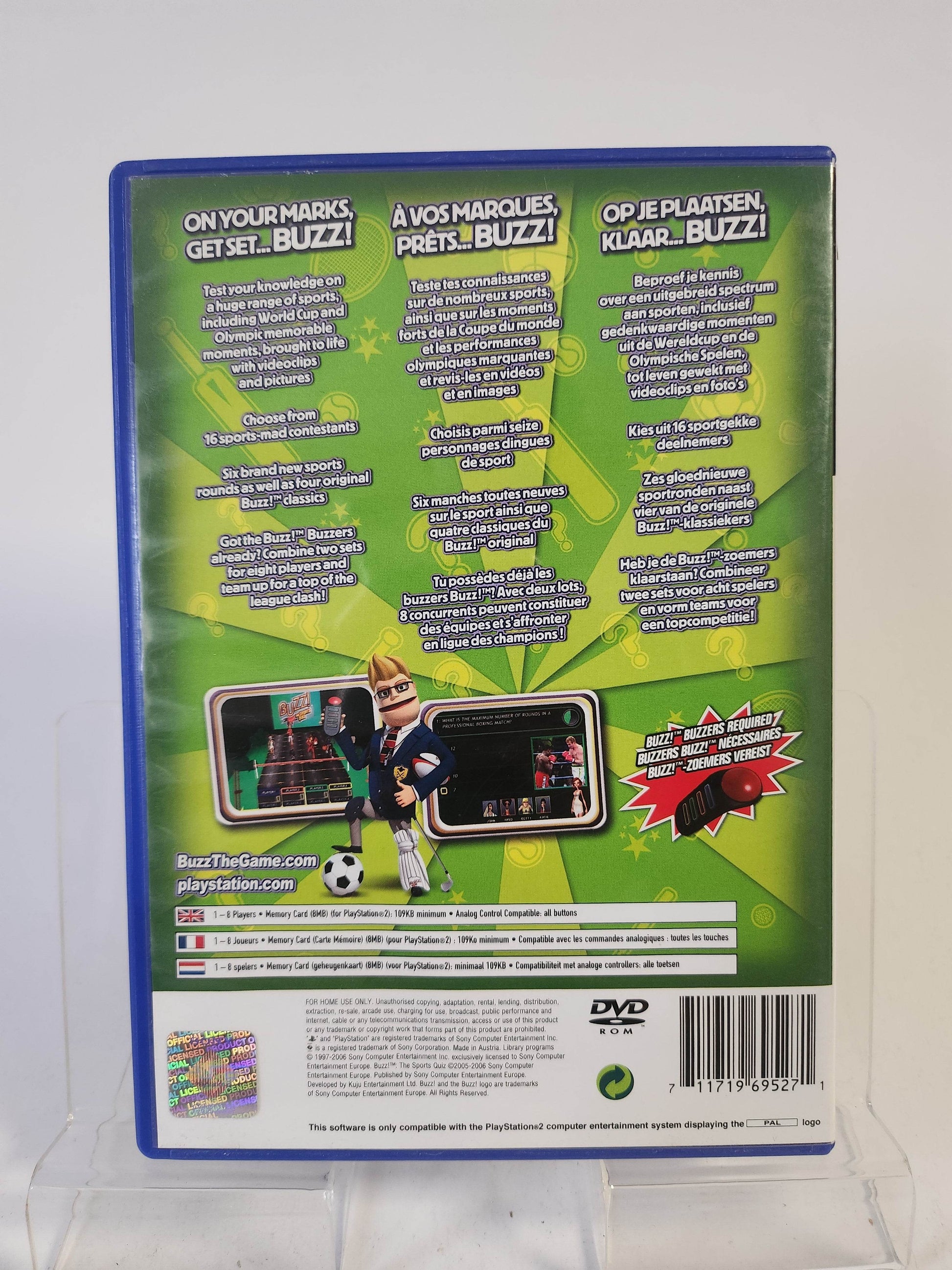 Buzz the Sports Quiz Playstation 2 - Feniks Gameshop