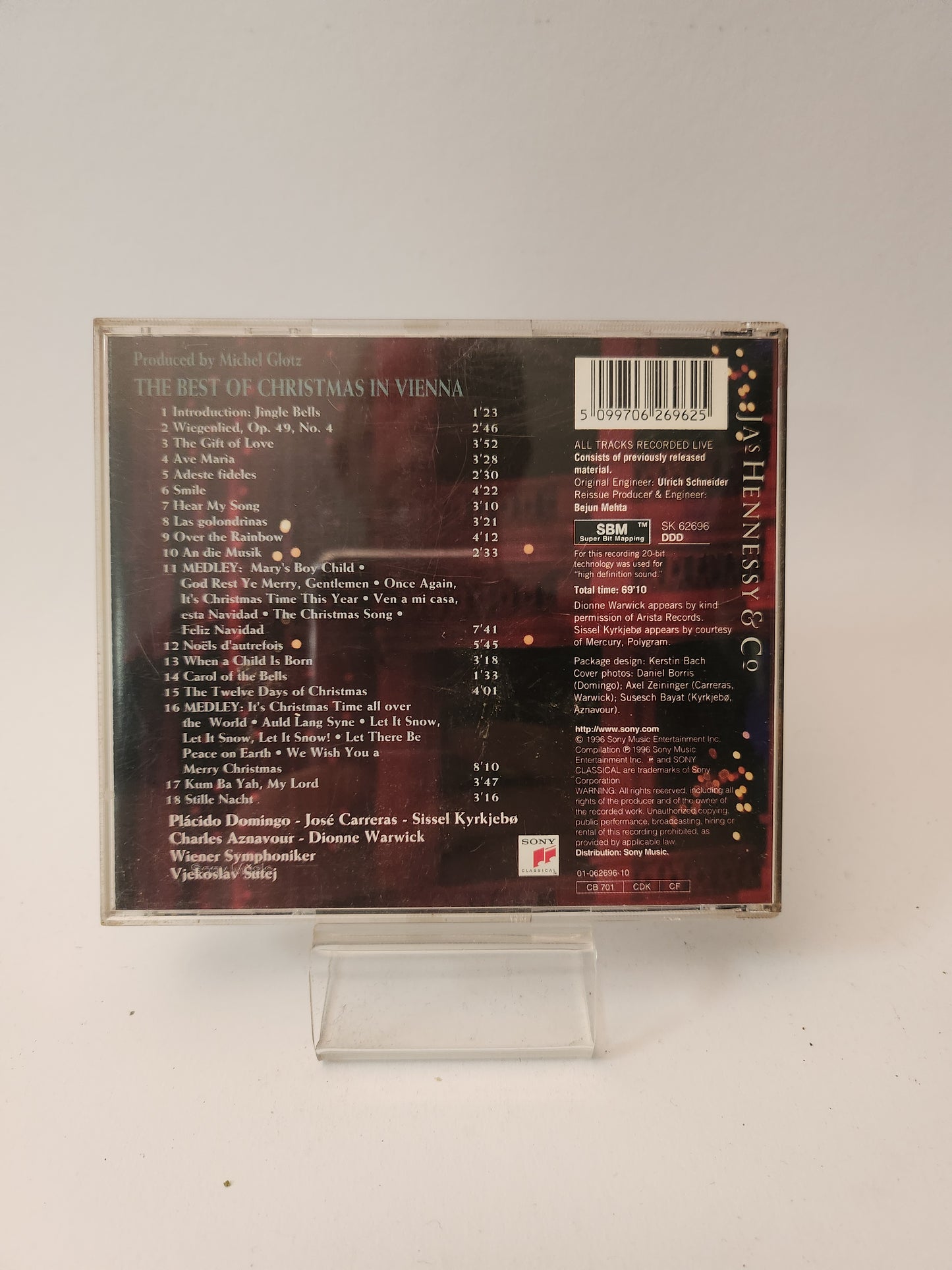 Placido Domingo: the Best of Christmas in Vienna CD
