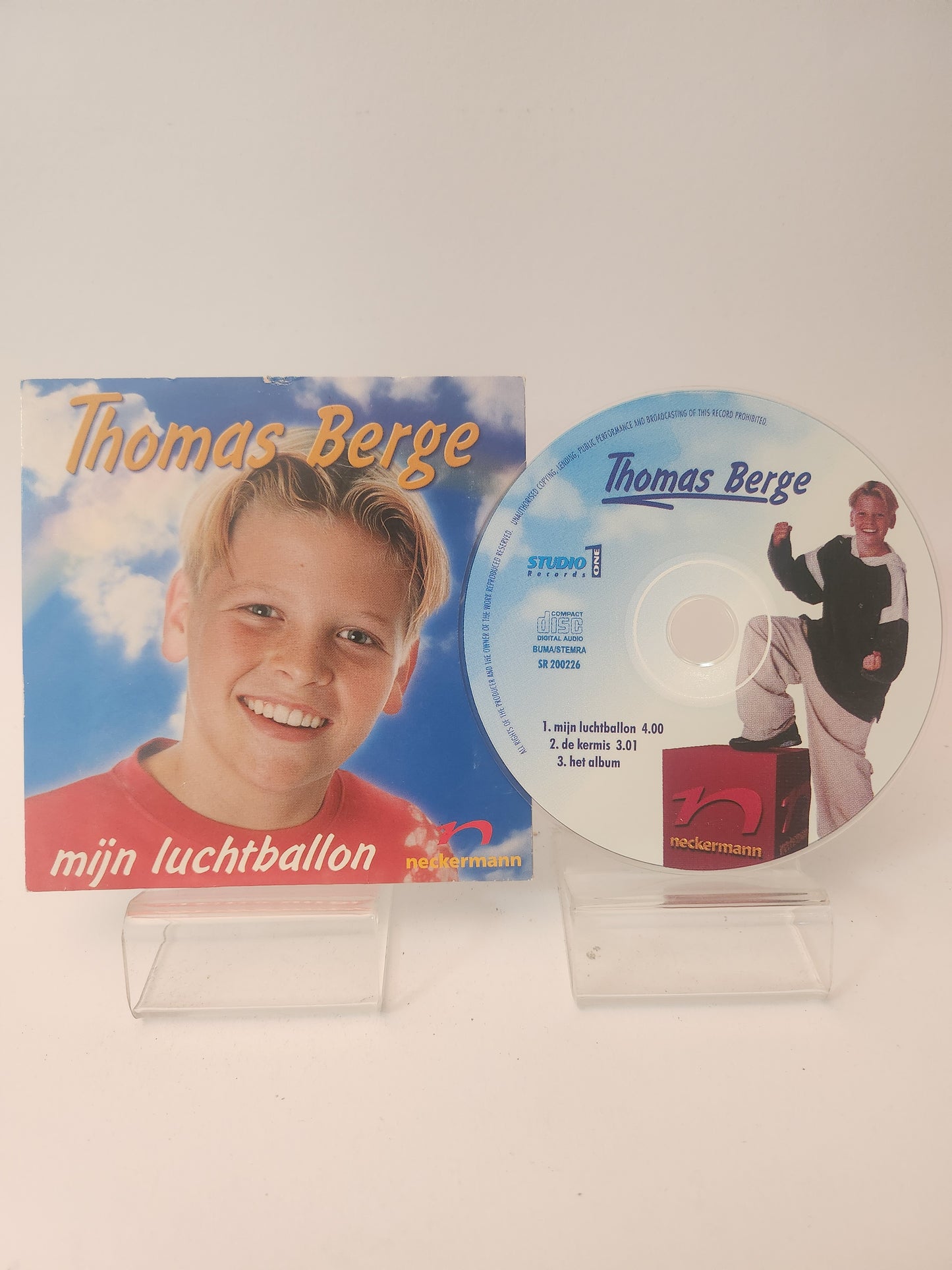 Thomas Berge: Mijn Luchtballon CD Single