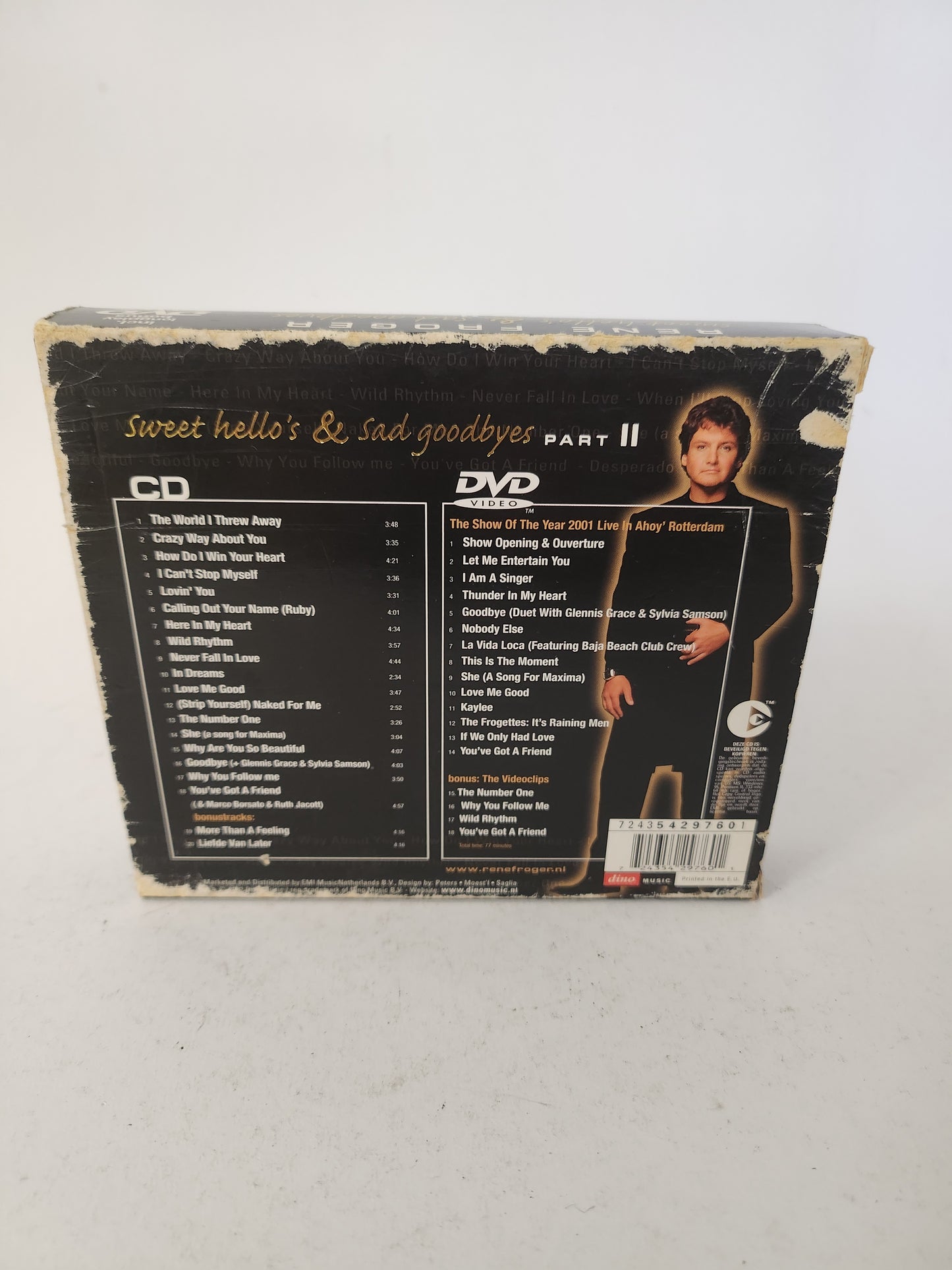 Rene Froger: Sweet Hello's & Sad Goodbyes Part II CD