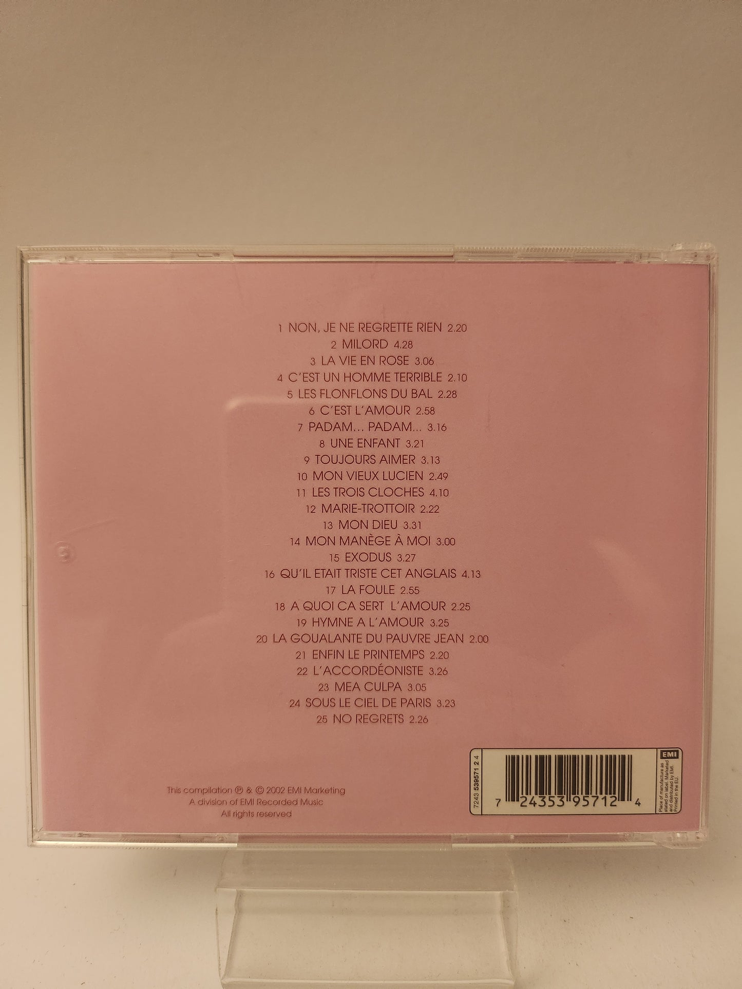 Het Beste van Edith Piaf CD
