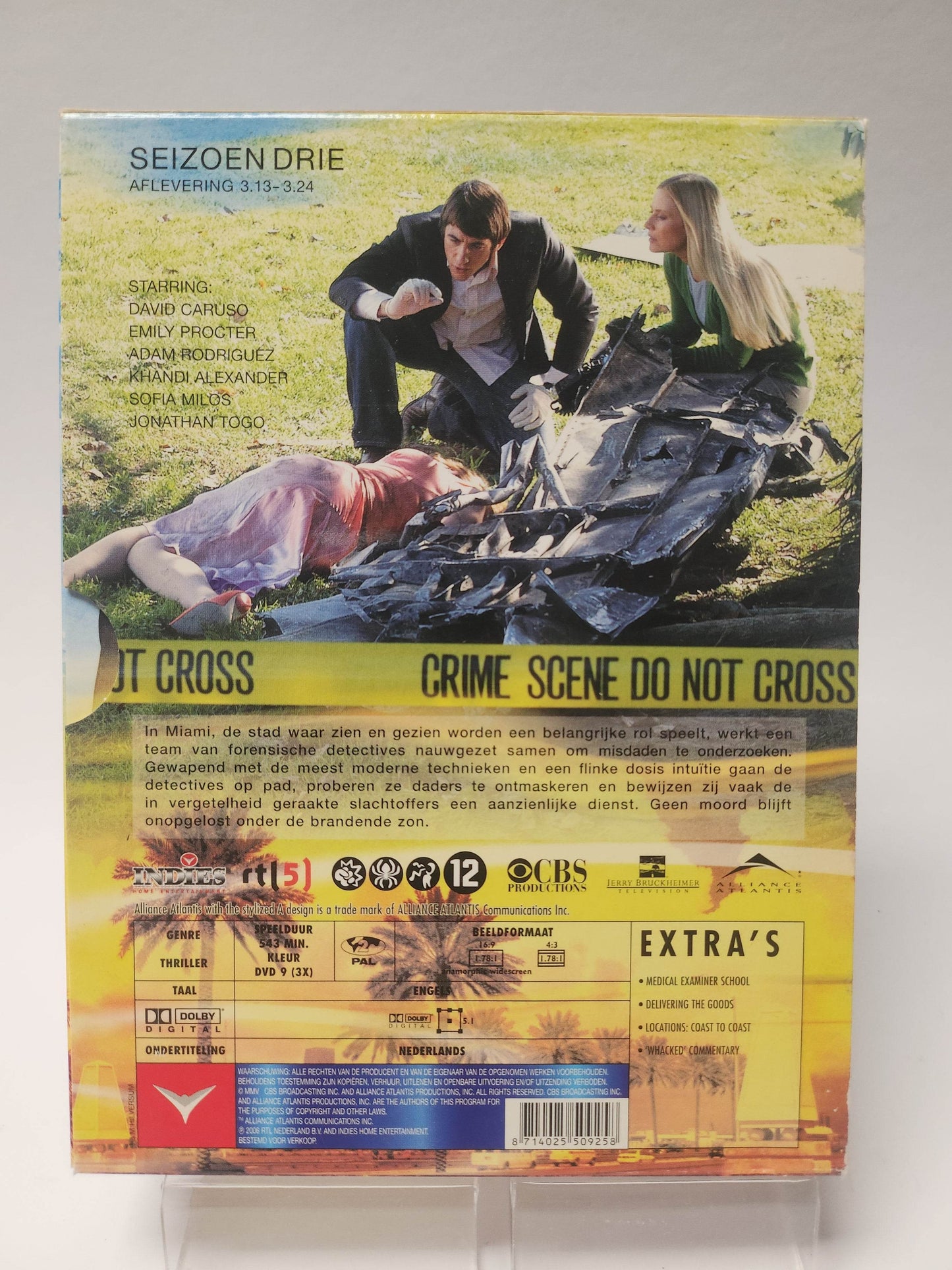 CSI Miami Seizoen 3 Aflevering 3.13 tot 3.24 Box DVD - Feniks Gameshop