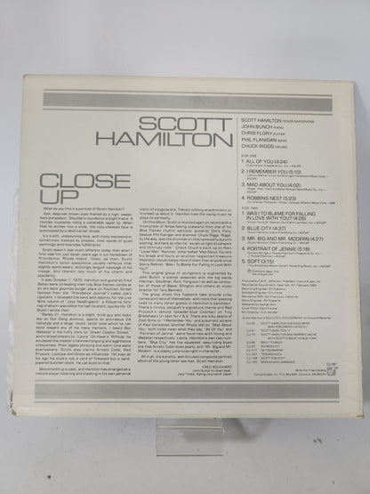 Close Up: Scott Hamilton LP Vinyl