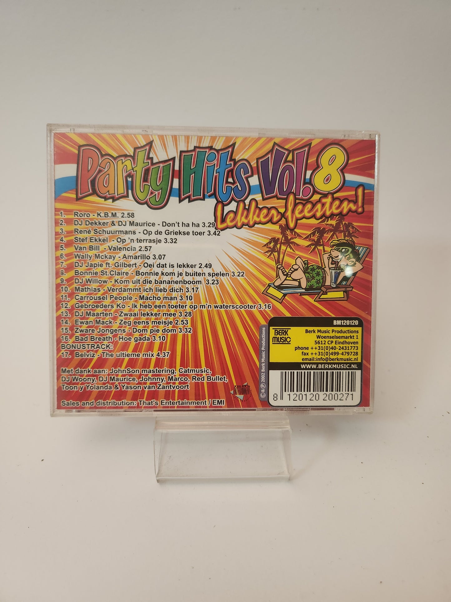 Party Hits Volume 8 CD
