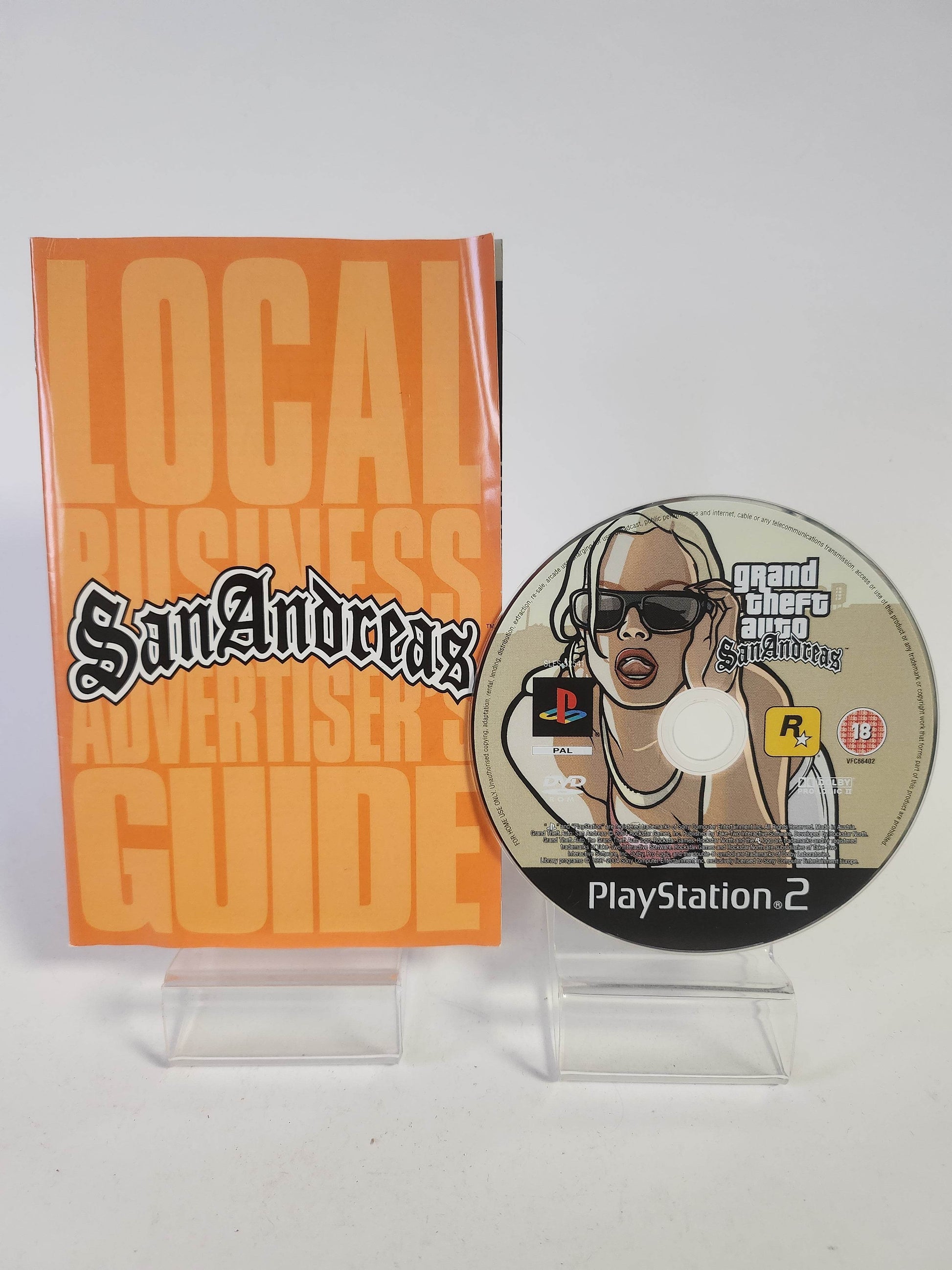 Grand Theft Auto San Andreas Playstation 2 - Feniks Gameshop
