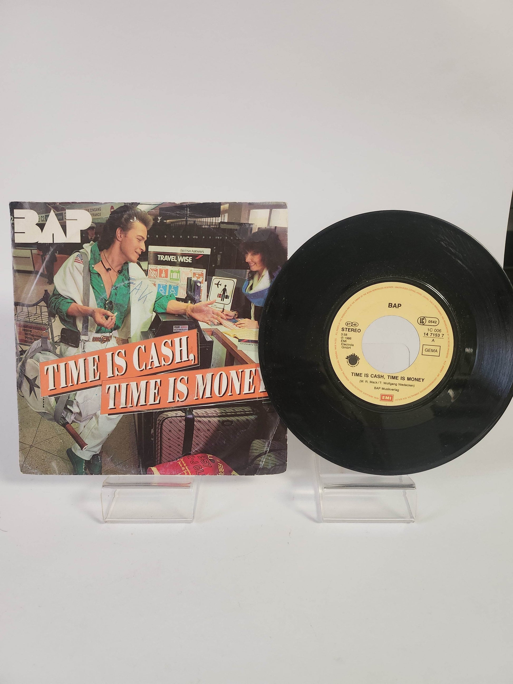BAP: Time is Cash, Time is Money Single Vinyl - Feniks Gameshop