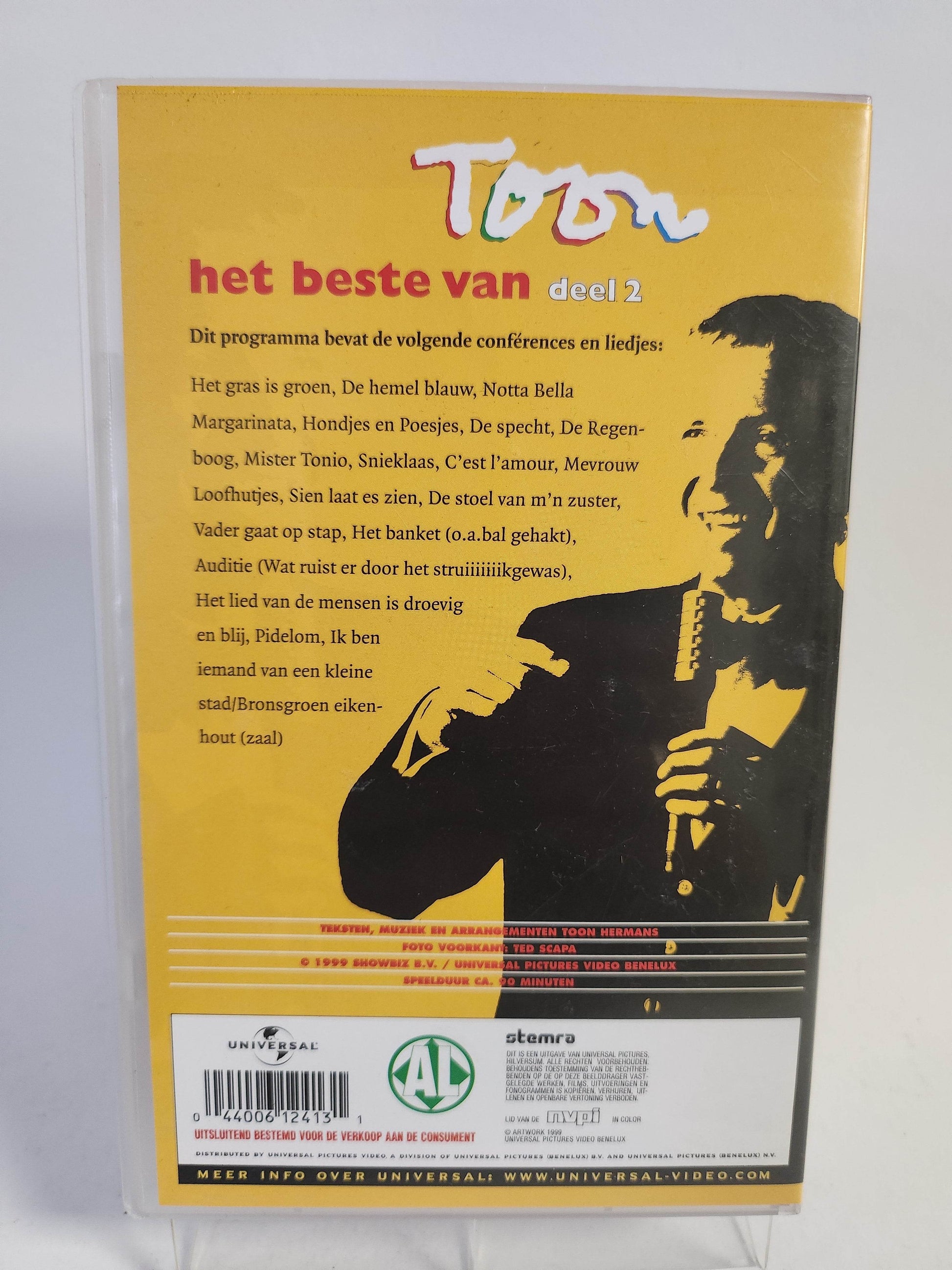 Toon Hermans: het Beste van Deel 2 geseald VHS - Feniks Gameshop