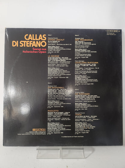 Callas & Di Stefano at La Scala LP Vinyl