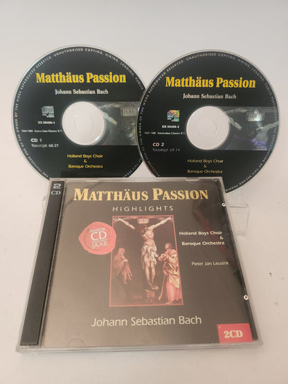 Matthäus Passion: Johan Strauss CD