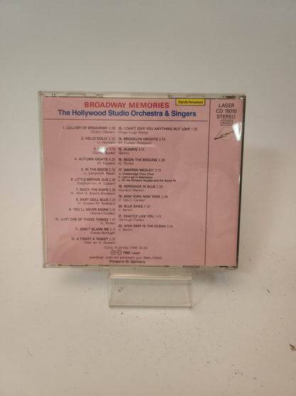 Broadway Memories: the Hollywood Studio Orchestra & Singers CD
