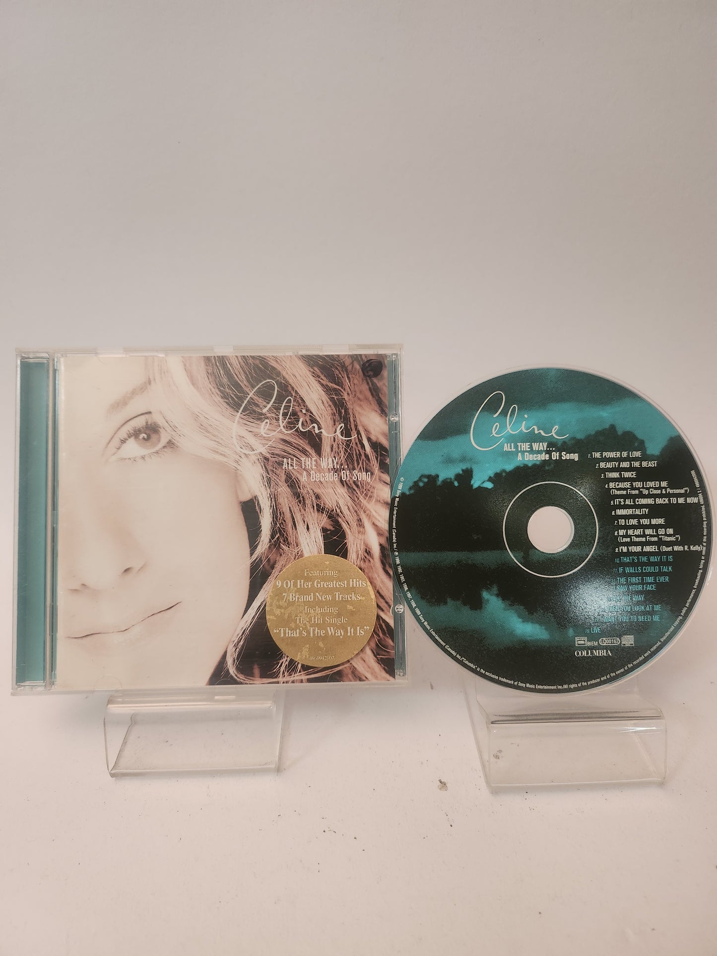 Celine Dion: All the Way "a Decade of Song" CD