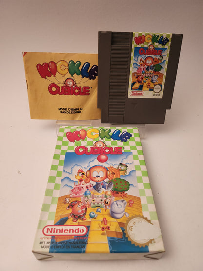 Kickle Cubicle Boxed NES