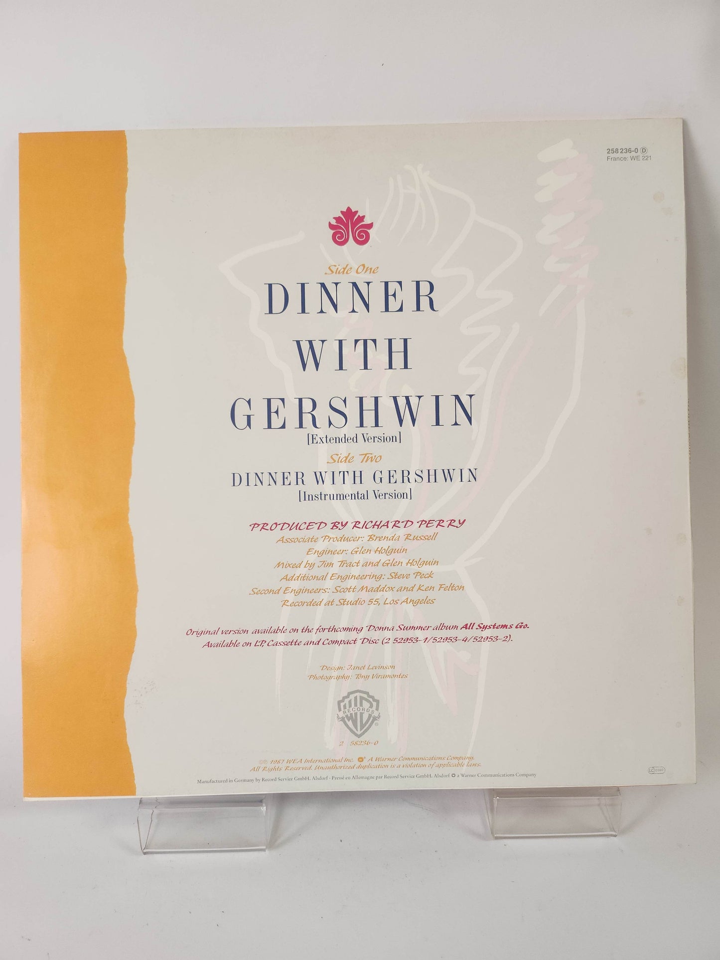 Donna Summer: Dinner with Gershwin LP Vinyl - Feniks Gameshop