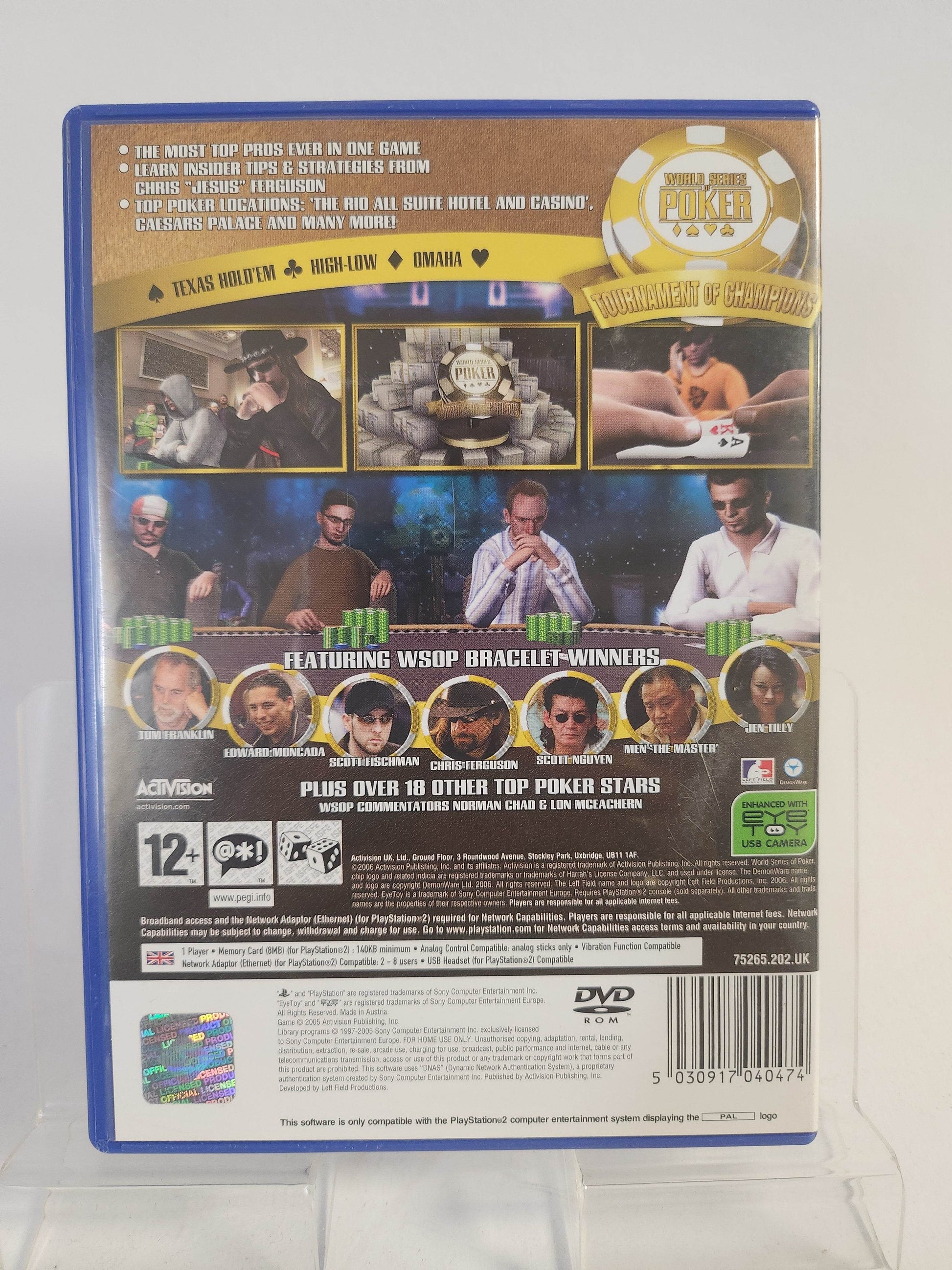 World Series of Poker Tournament of Champions 2007 PS2 - Feniks Gameshop