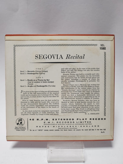 Segovia Recital Single Vinyl