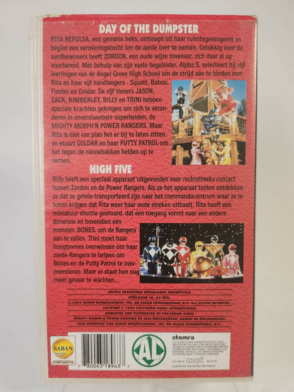 Power Rangers: Day of the Dumpster & High Five VHS Kids - Feniks Gameshop