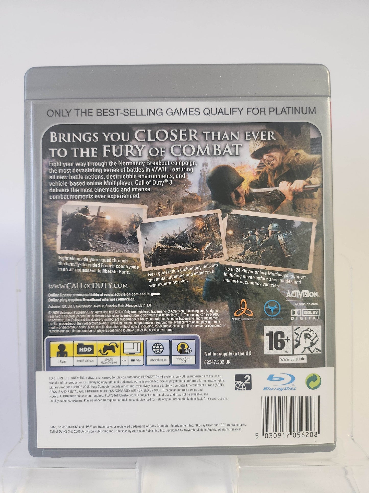 Call of Duty 3 Platinum Playstation 3 - Feniks Gameshop