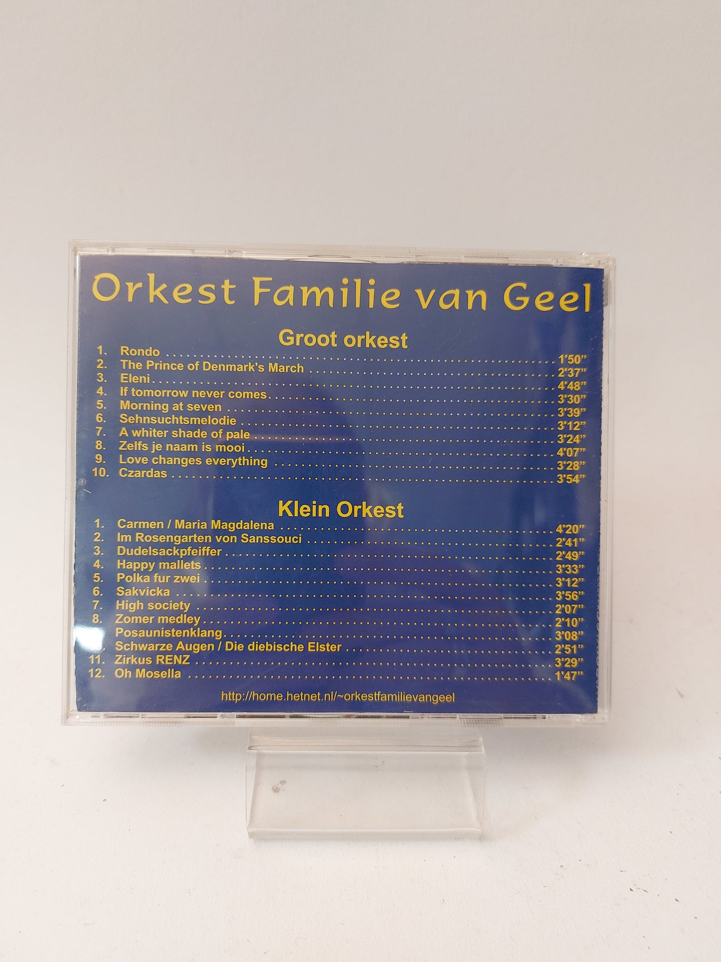 Orkest Familie van Geel CD