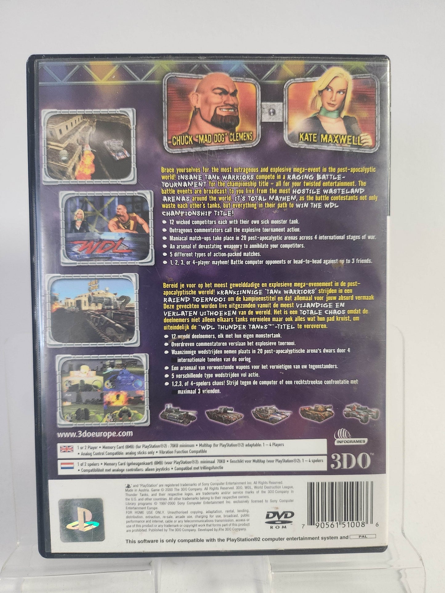 World Destruction League: Thunder Tanks Playstation 2 - Feniks Gameshop