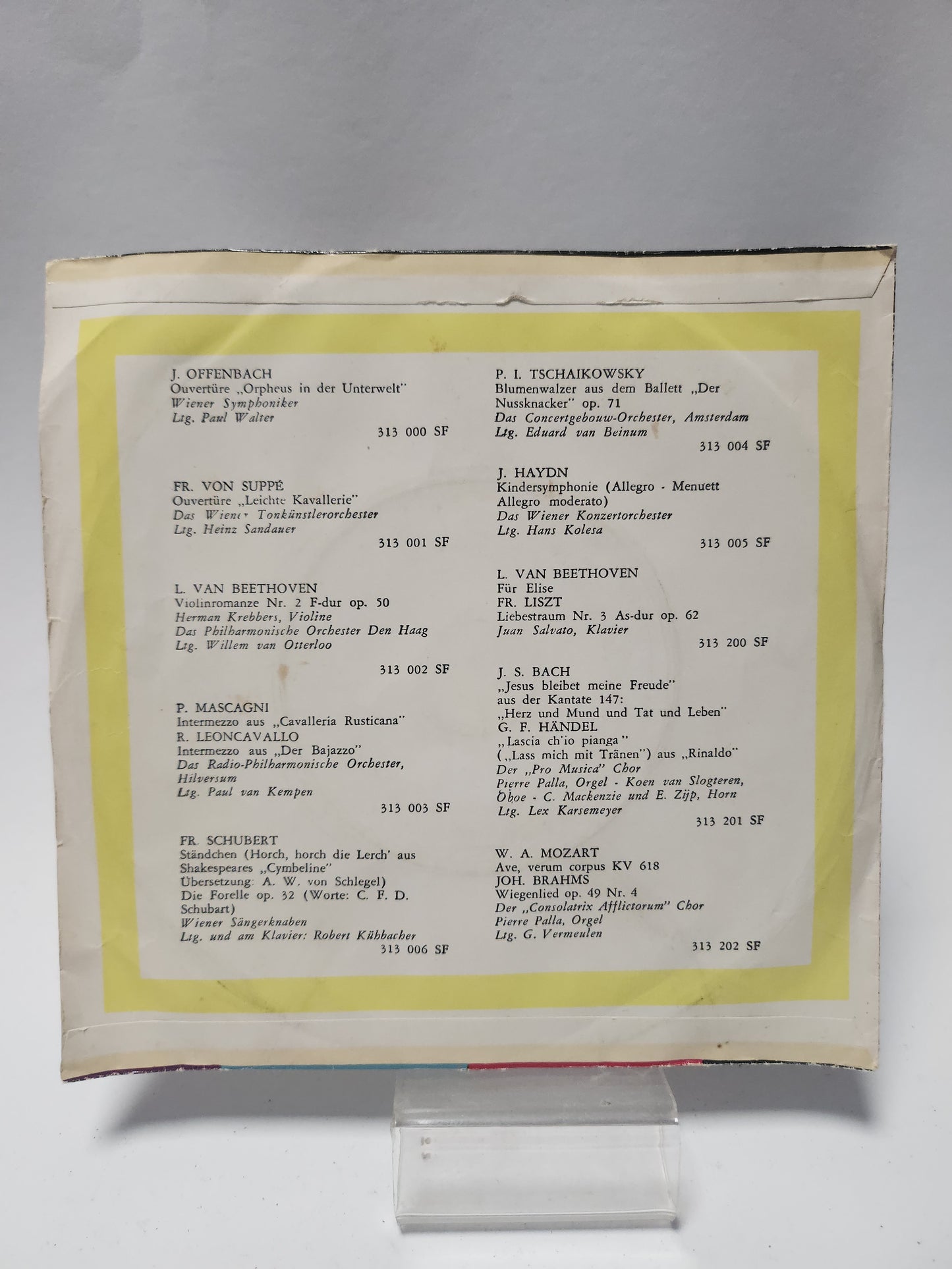 Beethoven: Violinromance Nr 2 F-dur op. 50 Single Vinyl