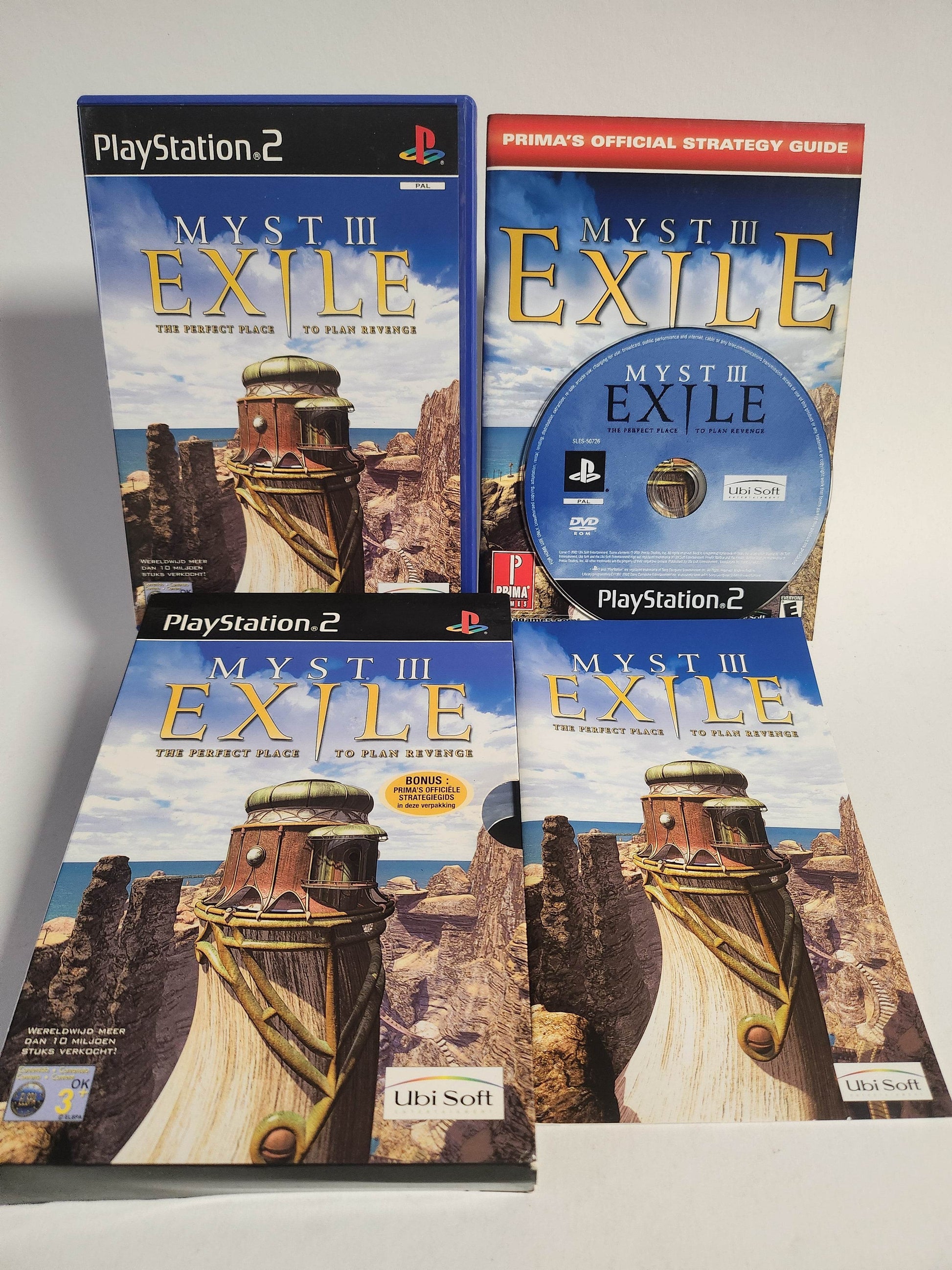 Myst III - Exile + Slipcover Playstation 2 - Feniks Gameshop