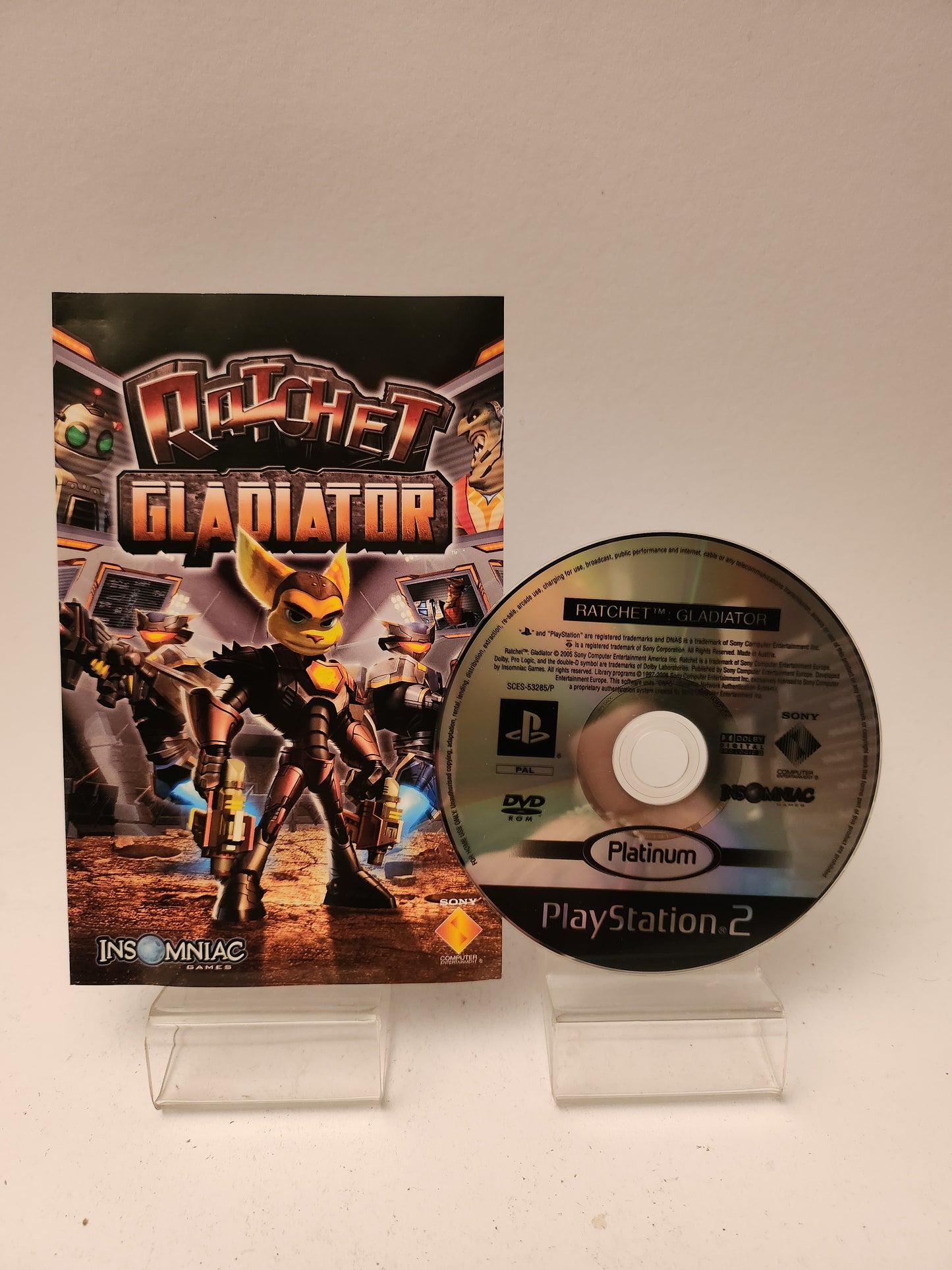 Ratchet Gladiator Deadlocked Platinum Edition Playstation 2