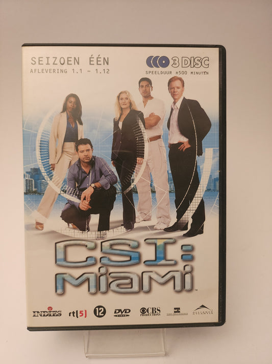 CSI: Miami Seizoen 1 Aflevering 1 tm 12 Dvd