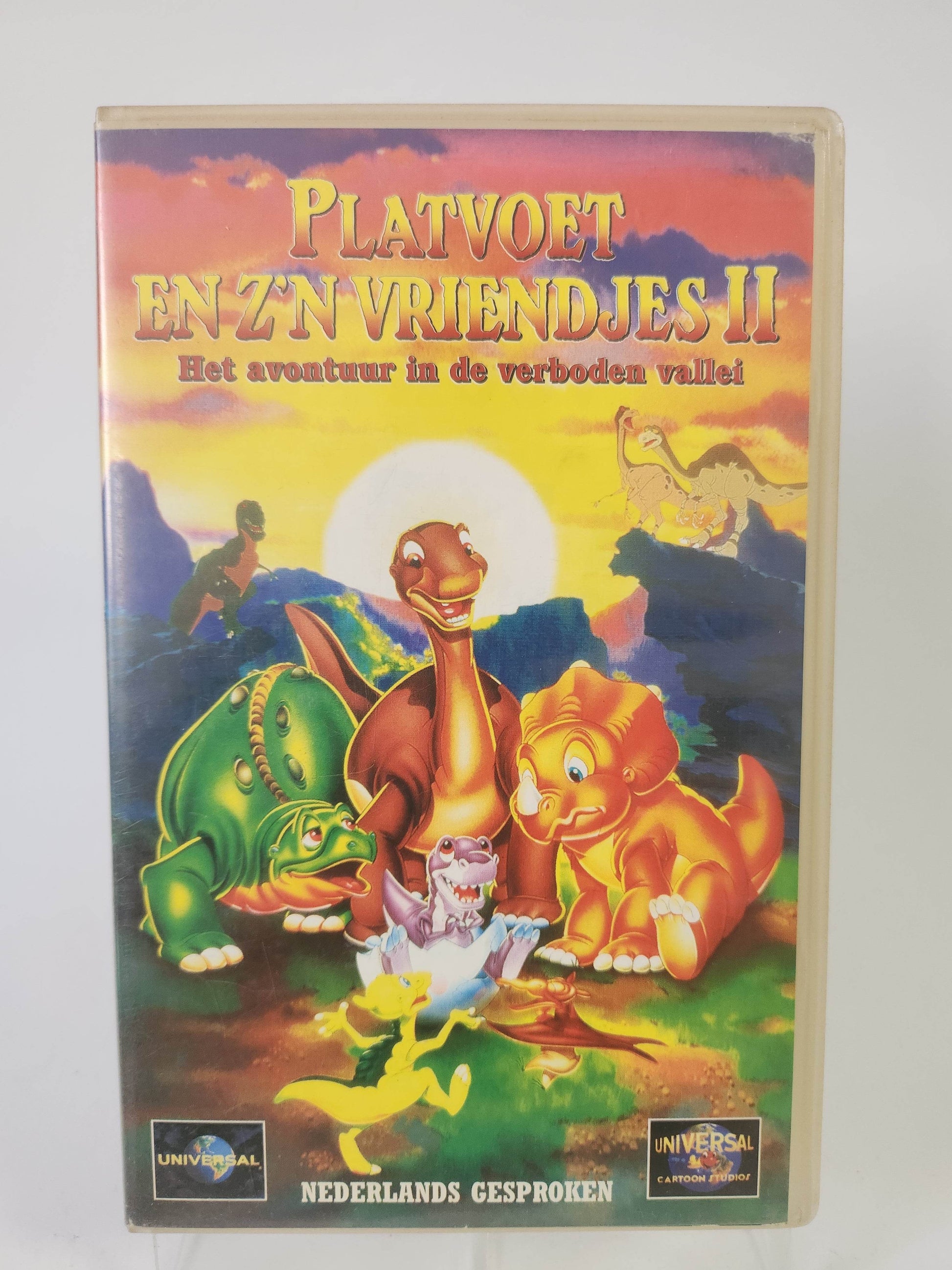 Platvoet en z'n Vriendjes II: het Avontuur in de Verboden Vallei VHS Kids - Feniks Gameshop