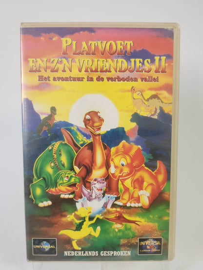 Platvoet en z'n Vriendjes II: het Avontuur in de Verboden Vallei VHS Kids - Feniks Gameshop