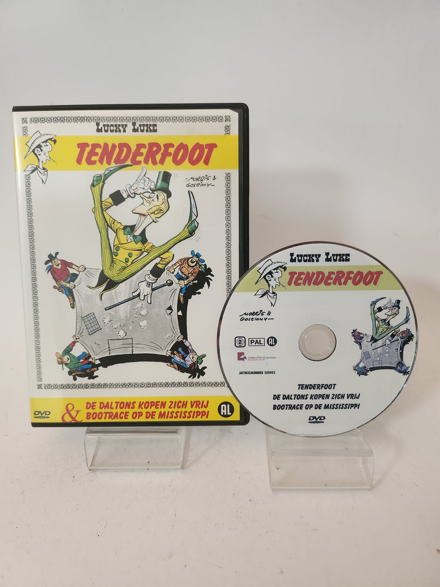 Lucky Luke: Tenderfoot Dvd Kids