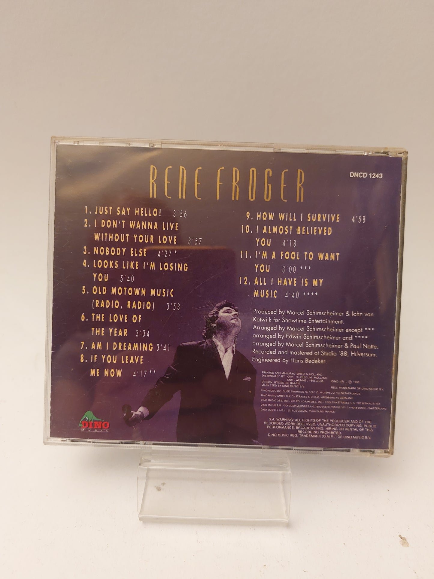 Rene Froger: Midnight Man CD