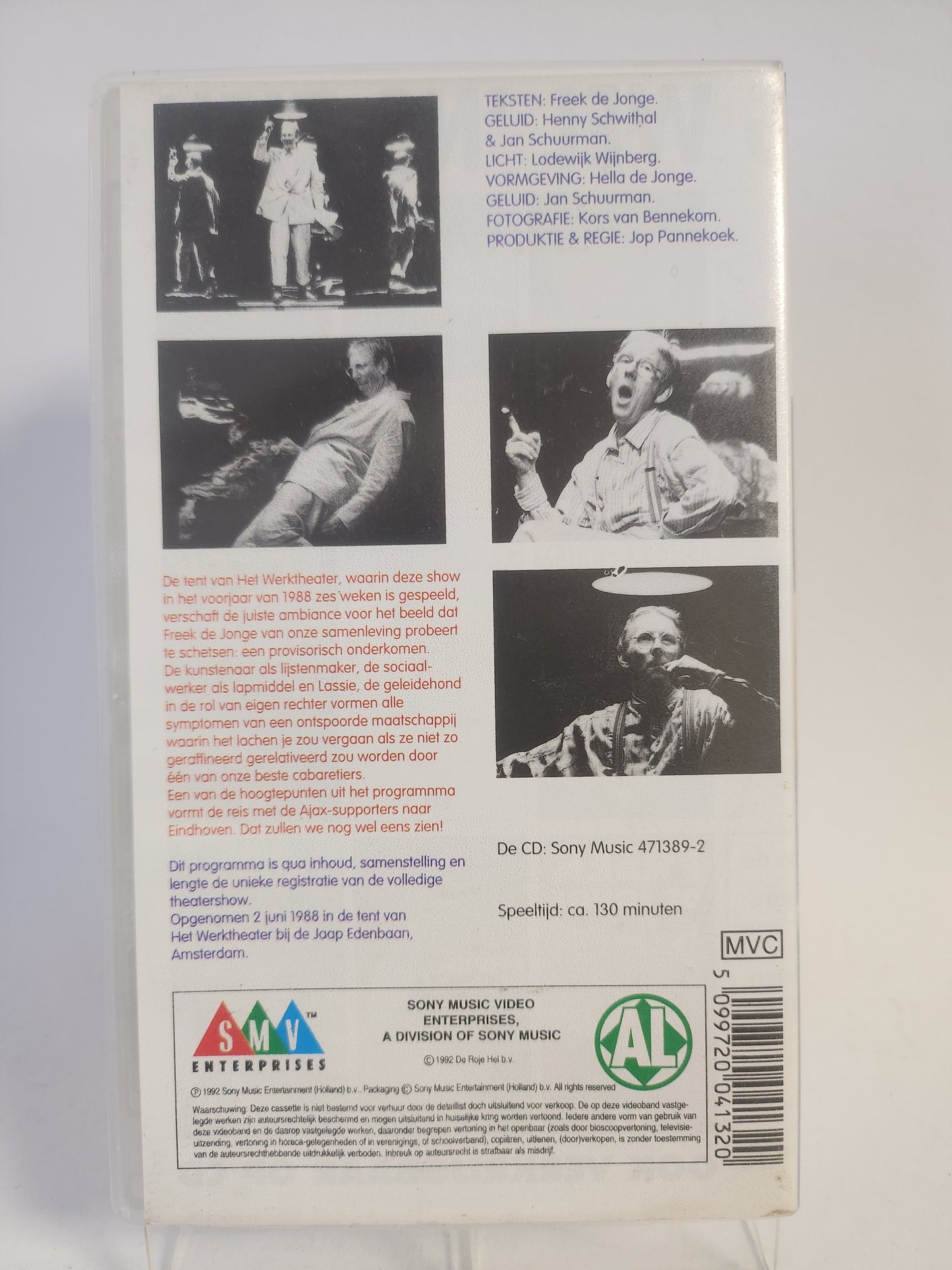 Freek de Jonge "de Pretentie" VHS