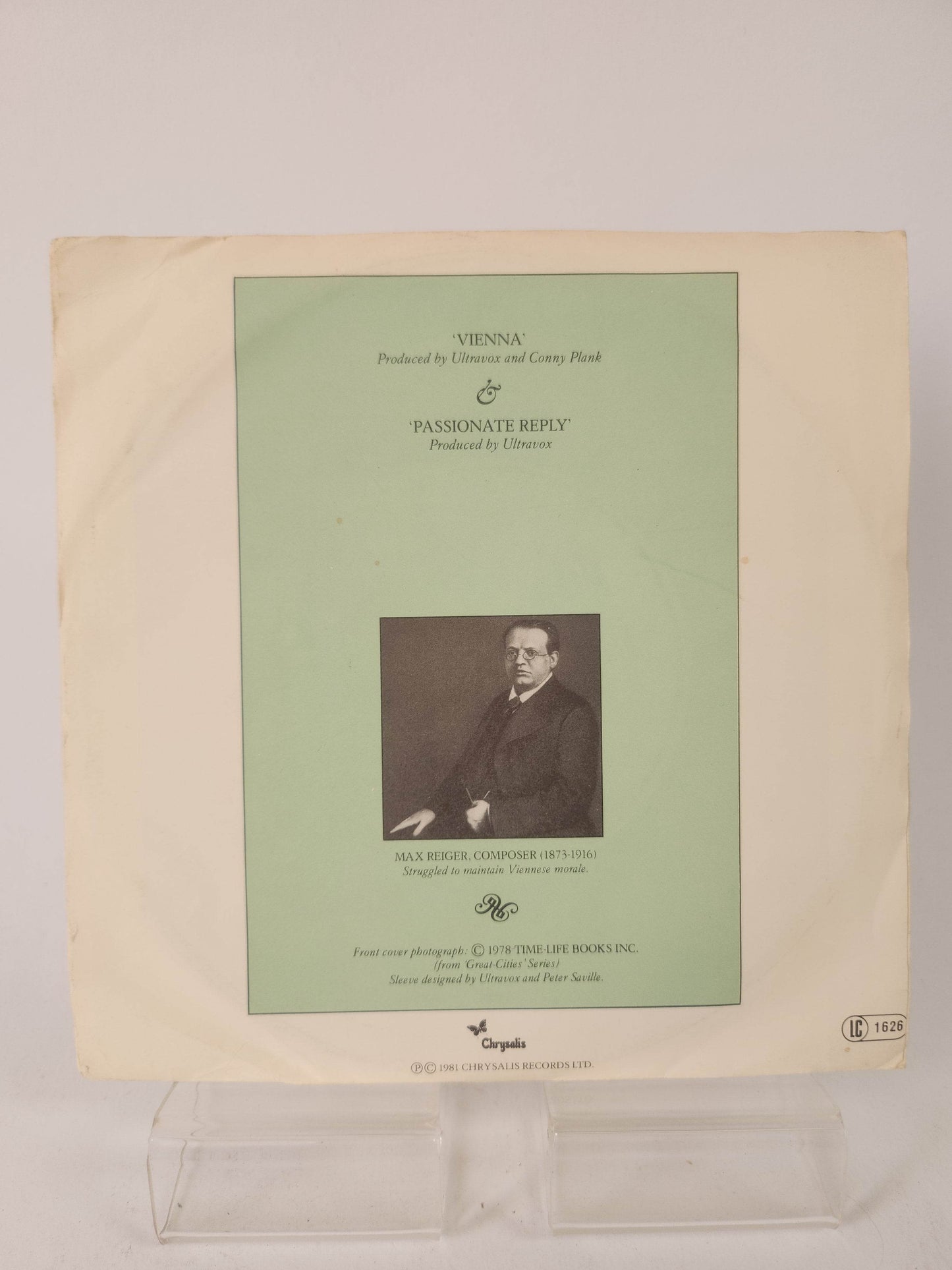 Ultravox: Vienna Single Vinyl - Feniks Gameshop