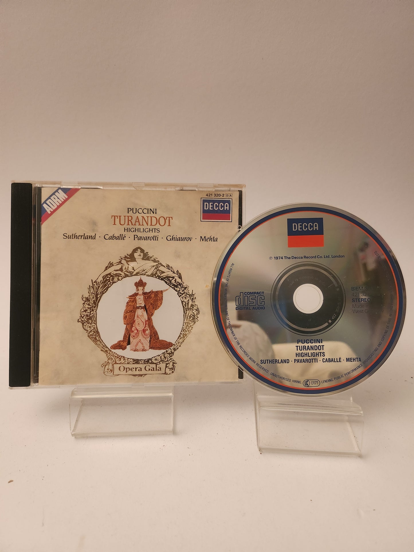Puccini Turrandot Highlights CD
