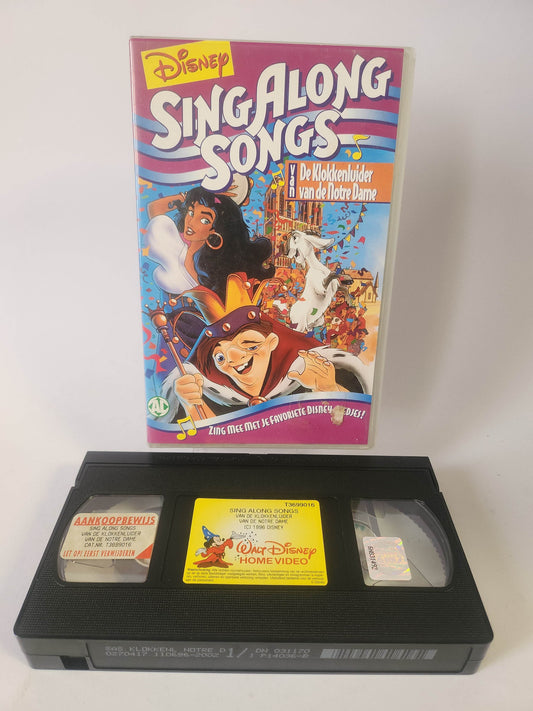 Disney Sing Along Songs: de Klokkenluider van de Notre Dame VHS Kids - Feniks Gameshop