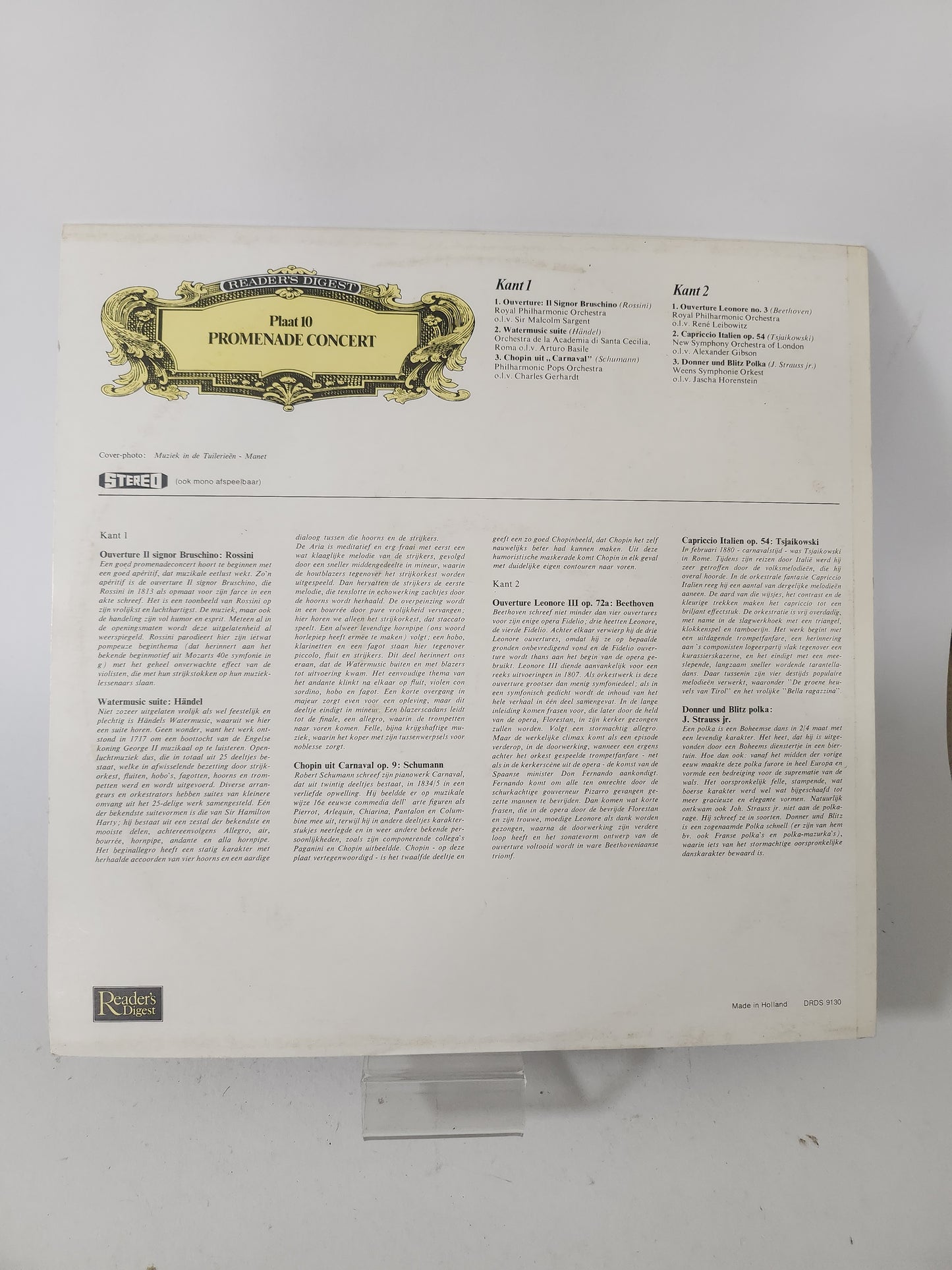 Promenade Concert: Plaat 10 LP Vinyl