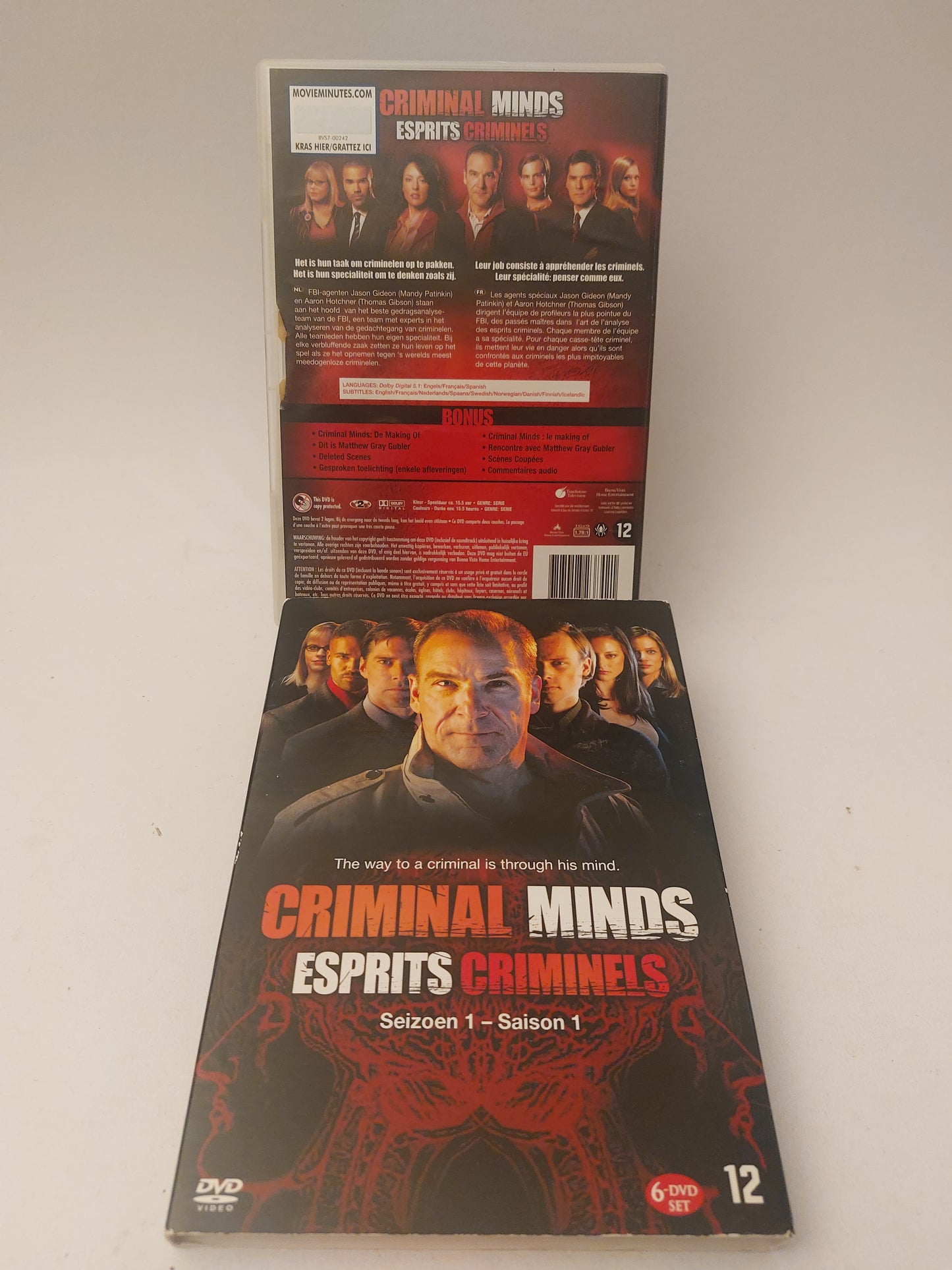 Criminal Minds Seizoen 1 Box Dvd