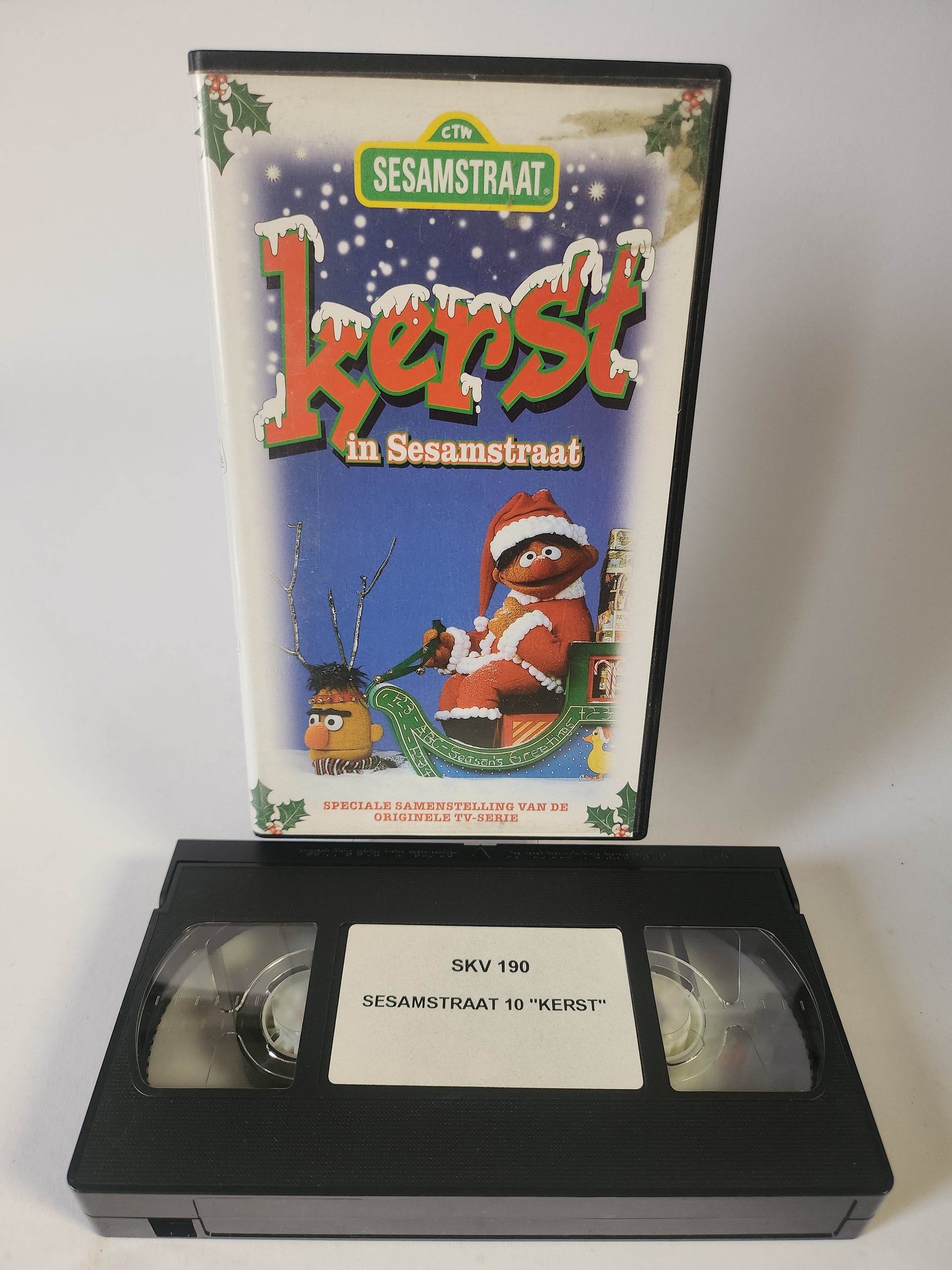 Sesamstraat 10 Kerst VHS Kids - Feniks Gameshop