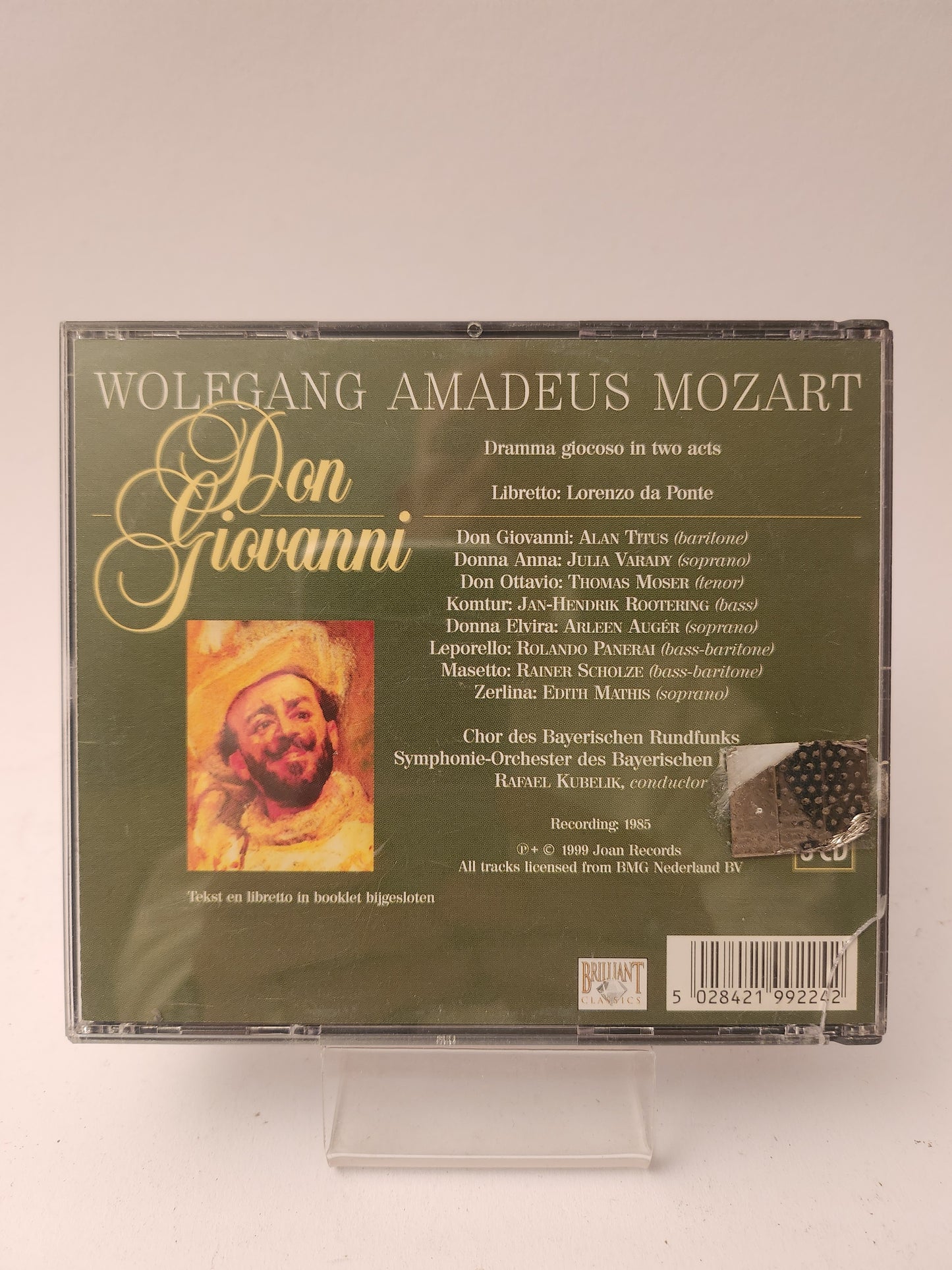 Mozart: Don Giovanni Complete Opera CD
