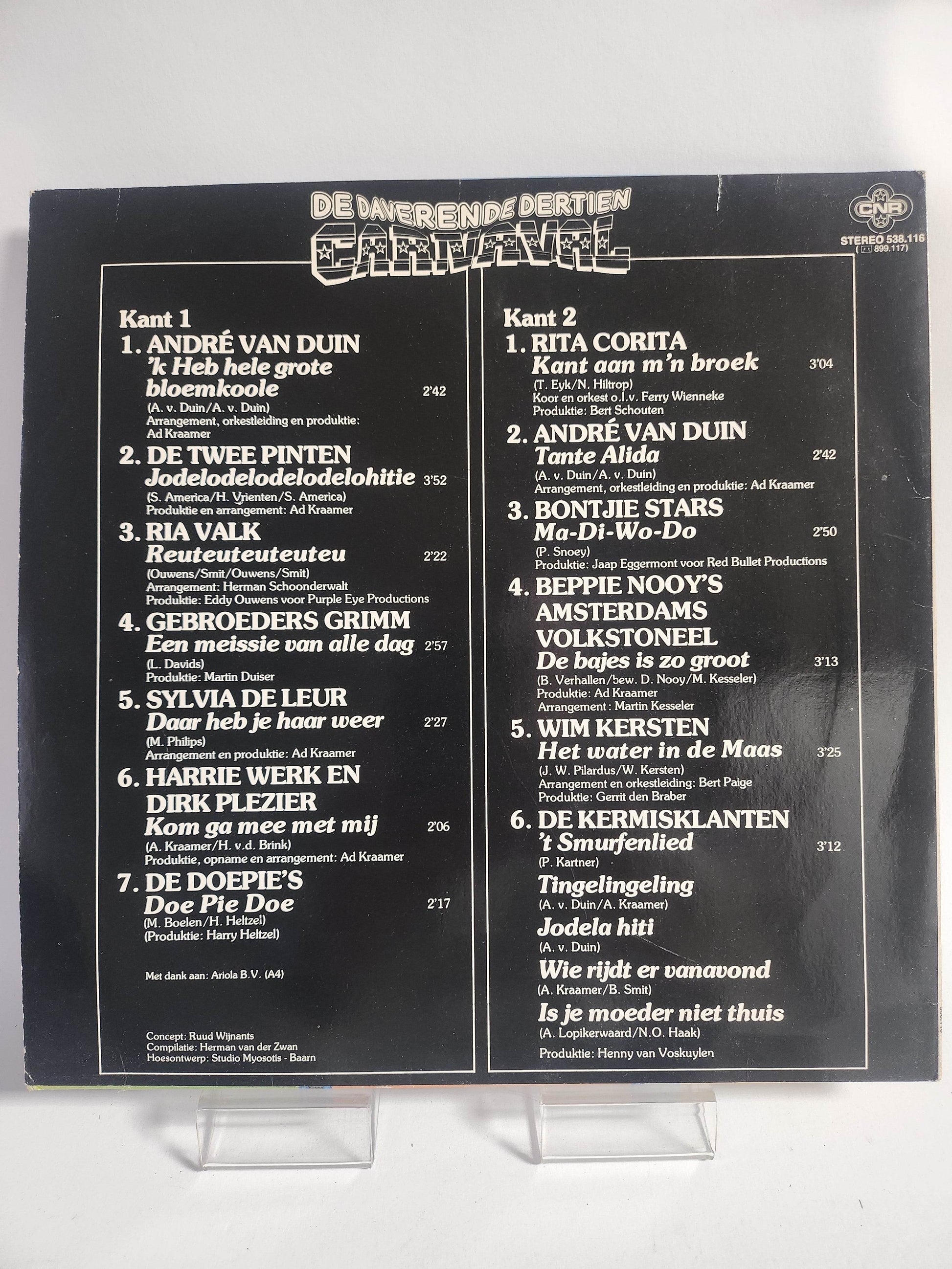 Daverende Dertien Carnaval LP Vinyl - Feniks Gameshop