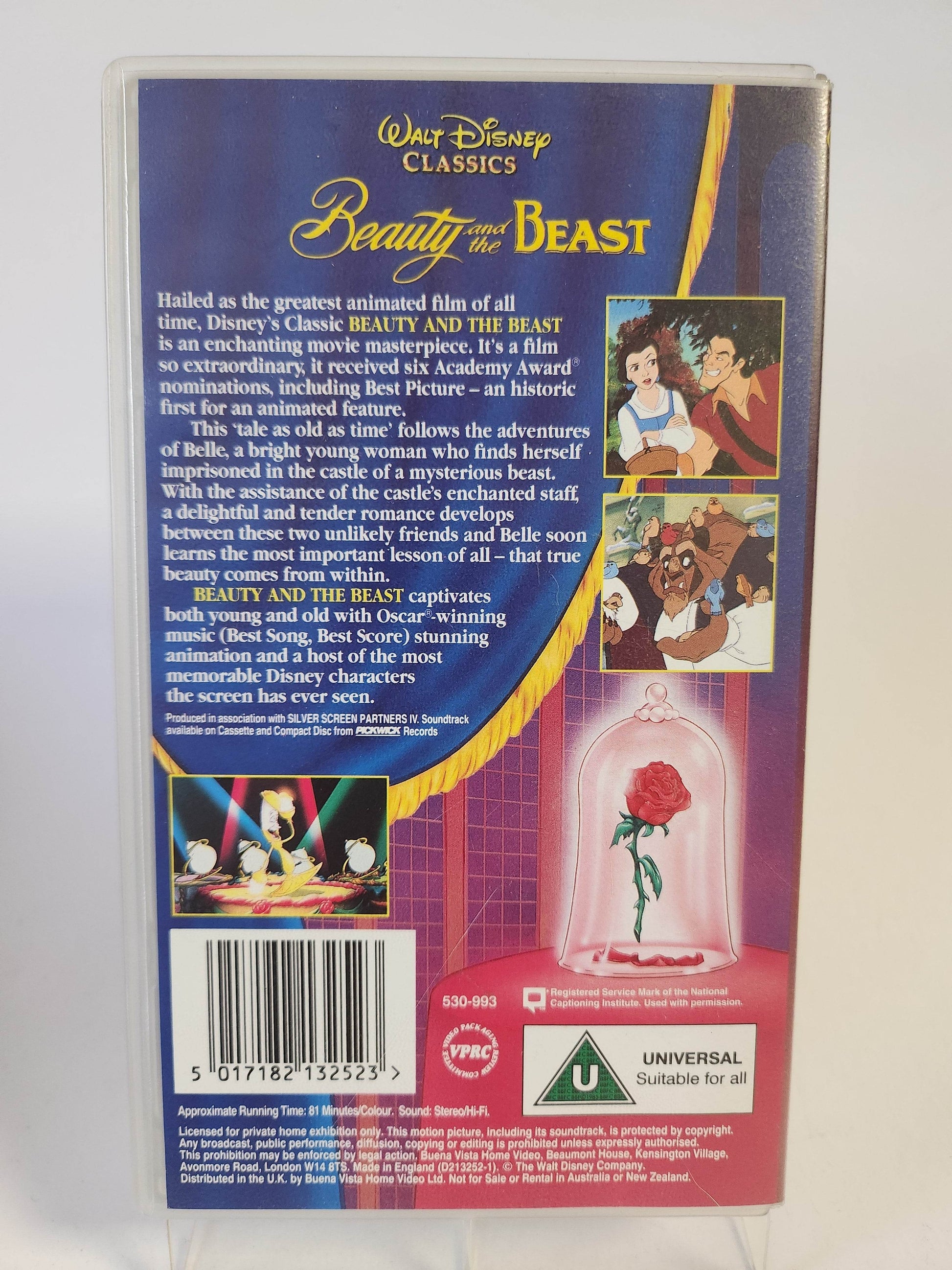 Beauty and the Beast VHS Kids - Feniks Gameshop