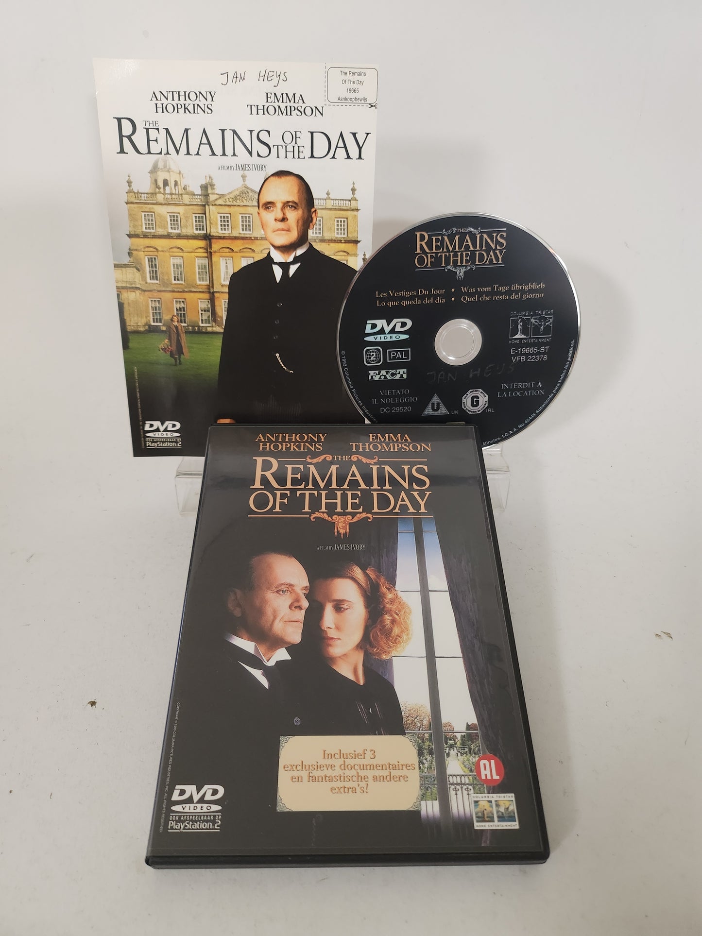 Remains of the Day Dvd