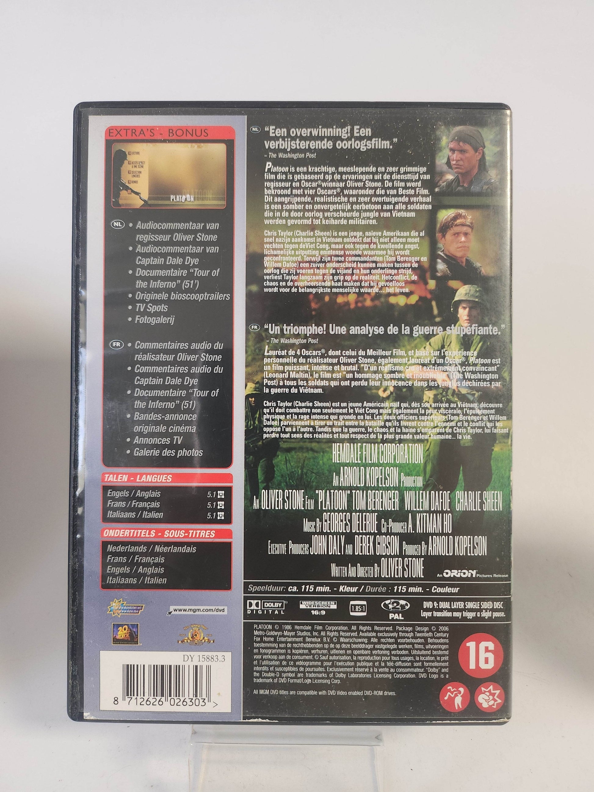 Platoon Special Edition DVD - Feniks Gameshop