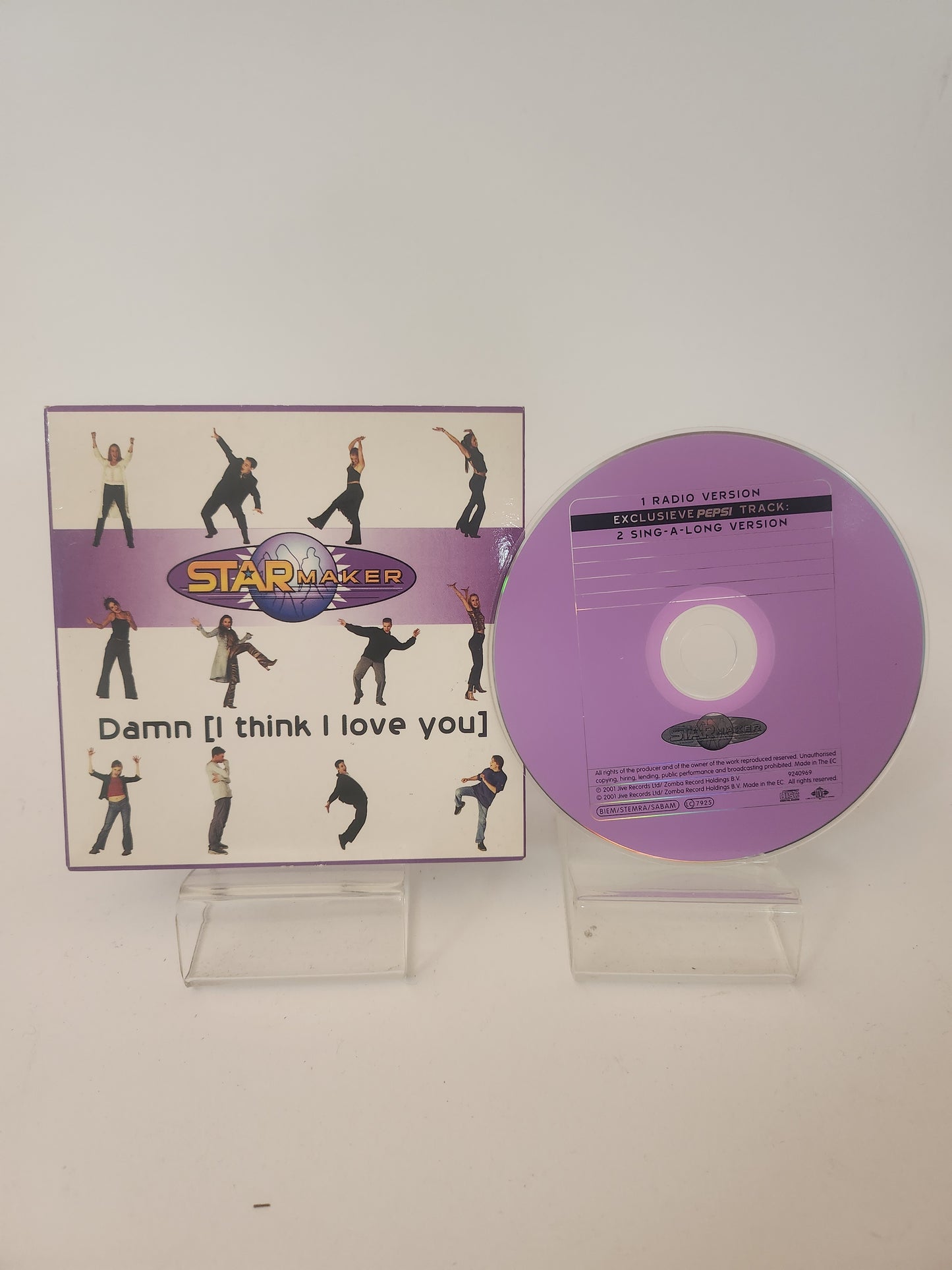 Starmaker: Damn (I Think I Love You) CD Single