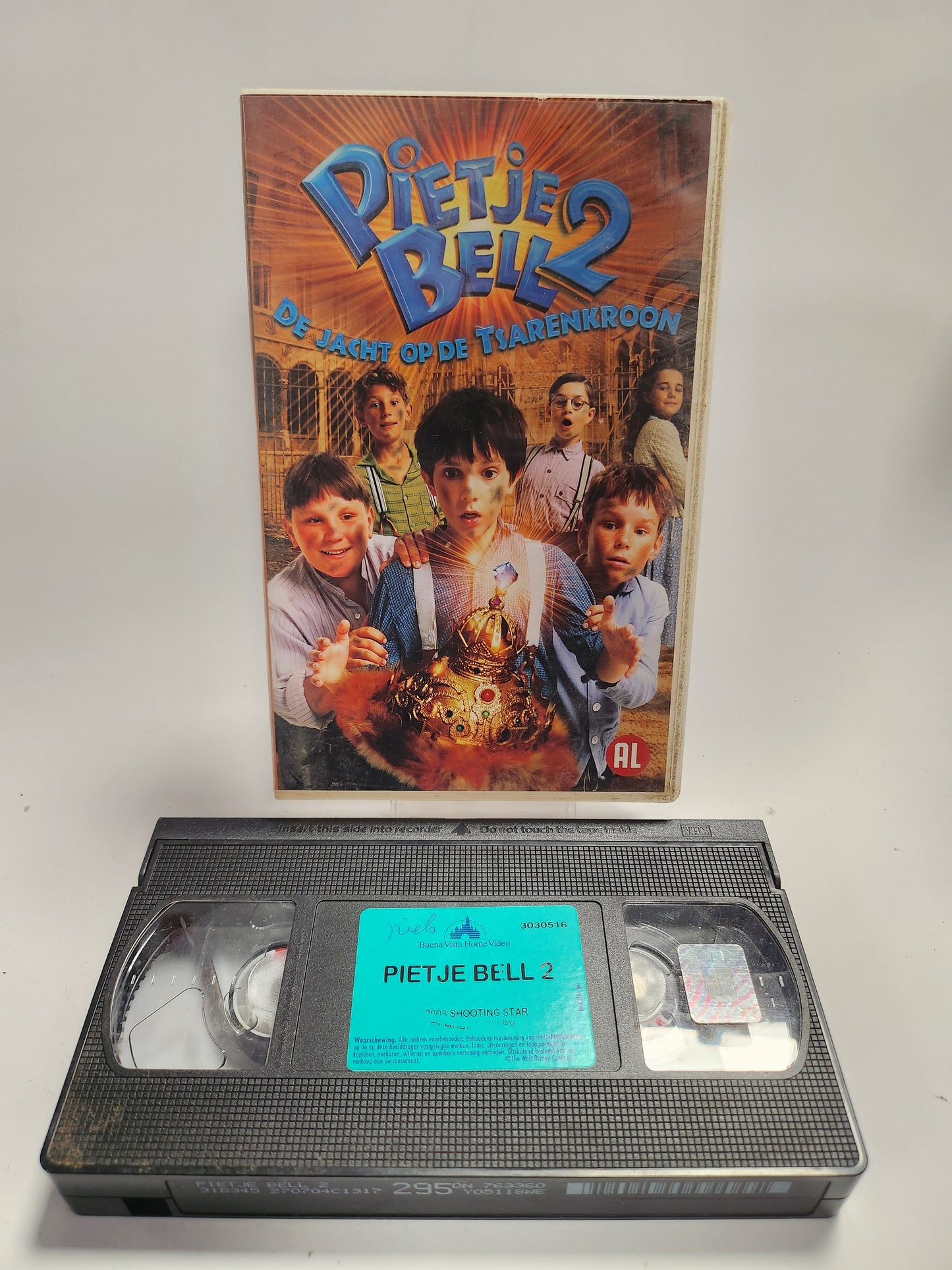 Pietje Bell 2: de Jacht op de Tsarenkroon VHS Kids