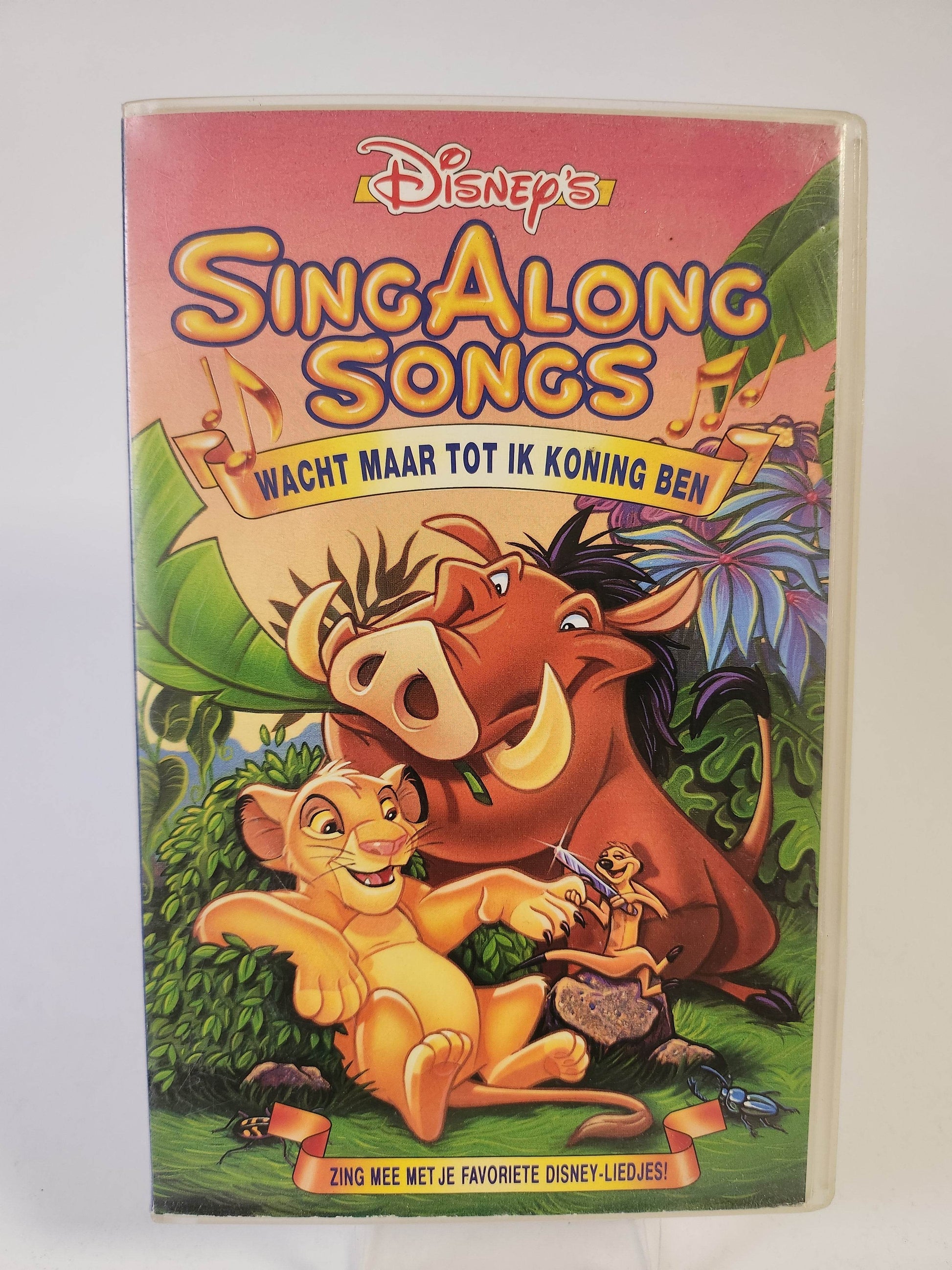 Disney's Sing Along Songs: Wacht maar tot ik Koning ben VHS Kids - Feniks Gameshop